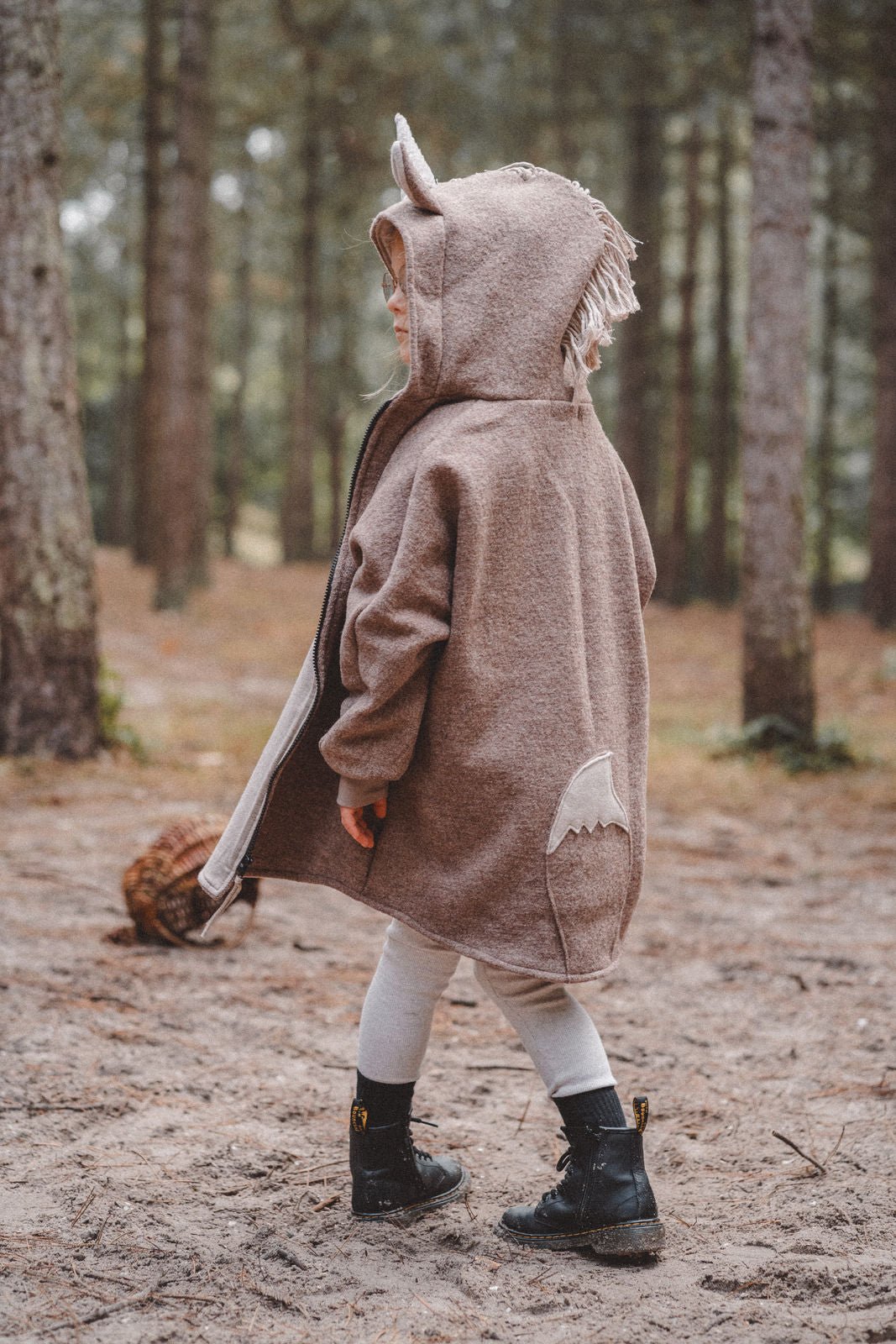 Wollwalkjacke fabelhaftes Einhorn - Räuberkinder