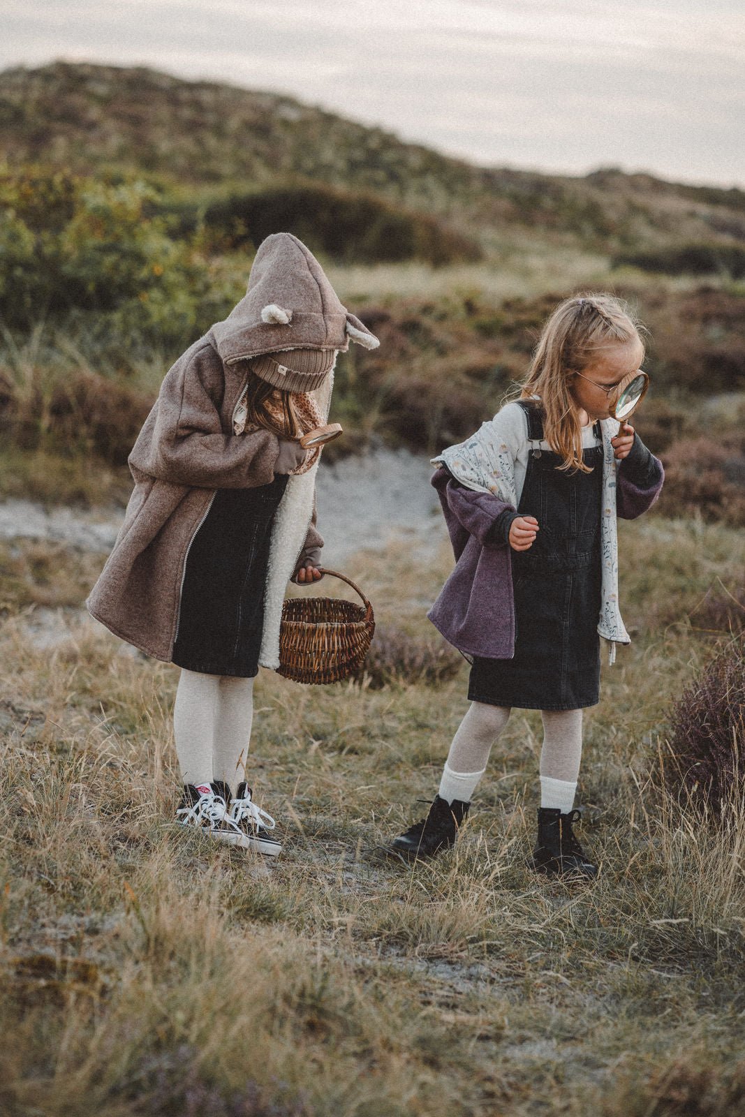 Wollwalkjacke flauschiges Reh - Räuberkinder