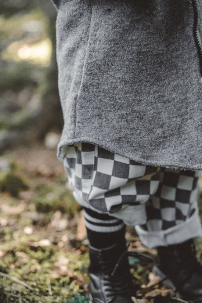 Wollwalkjacke Grau / Teddyfell - Jacke - Räuberkinder 5