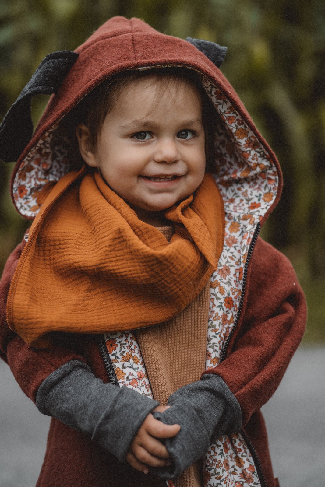 Wollwalkjacke Marienkäfer - Räuberkinder