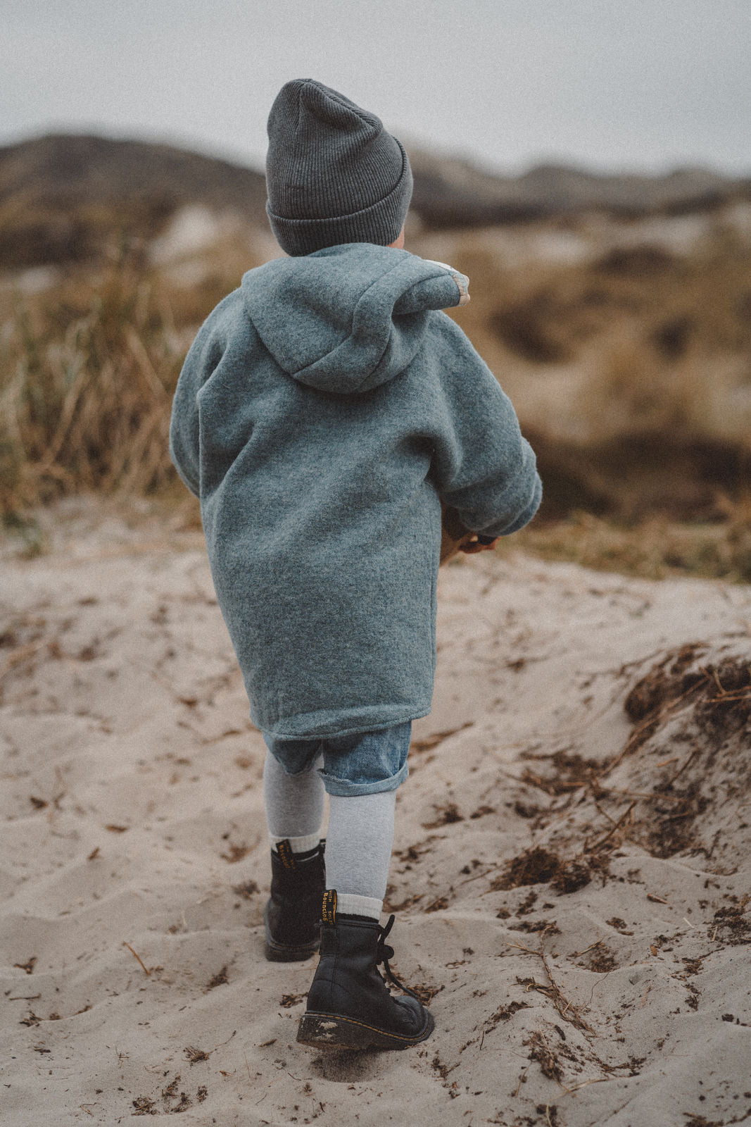 Wollwalkjacke Mint / Abenteuerkind - Räuberkinder