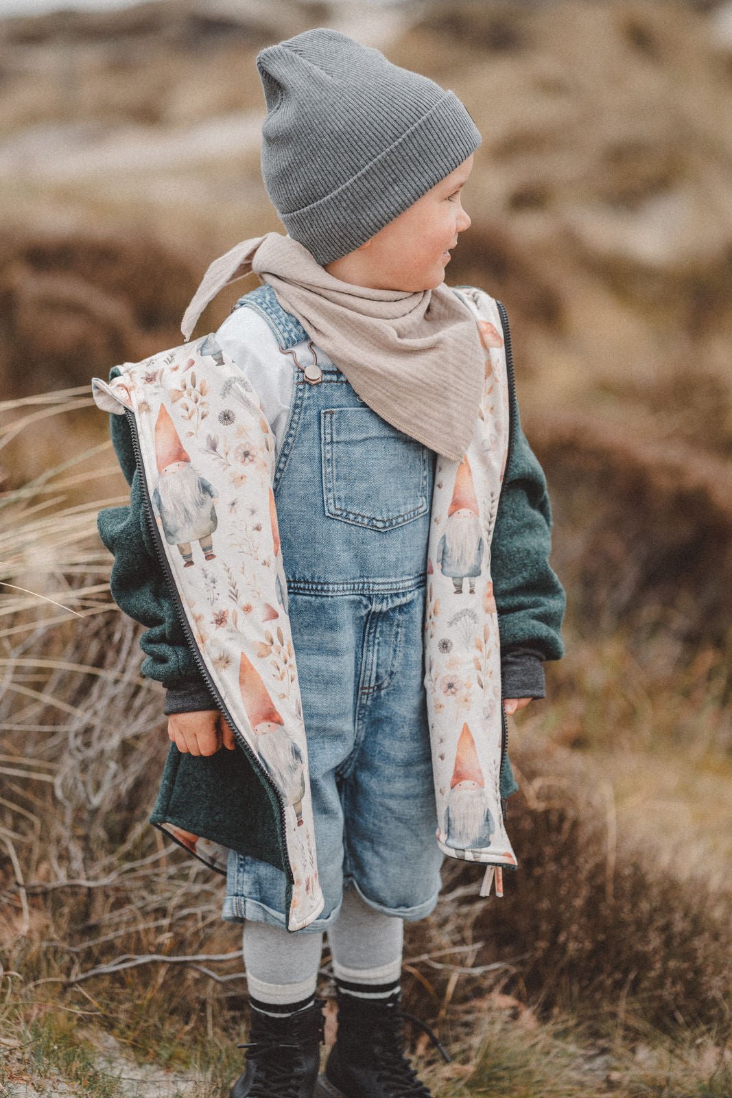 Wollwalkjacke Wald - Wichtel - Räuberkinder