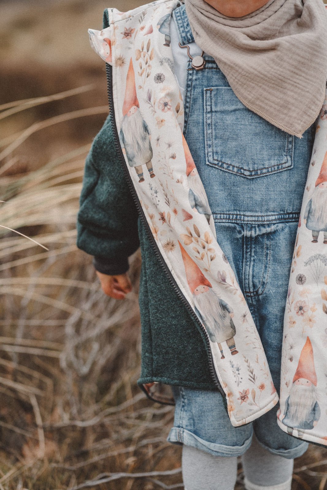 Wollwalkjacke Wald - Wichtel - Räuberkinder