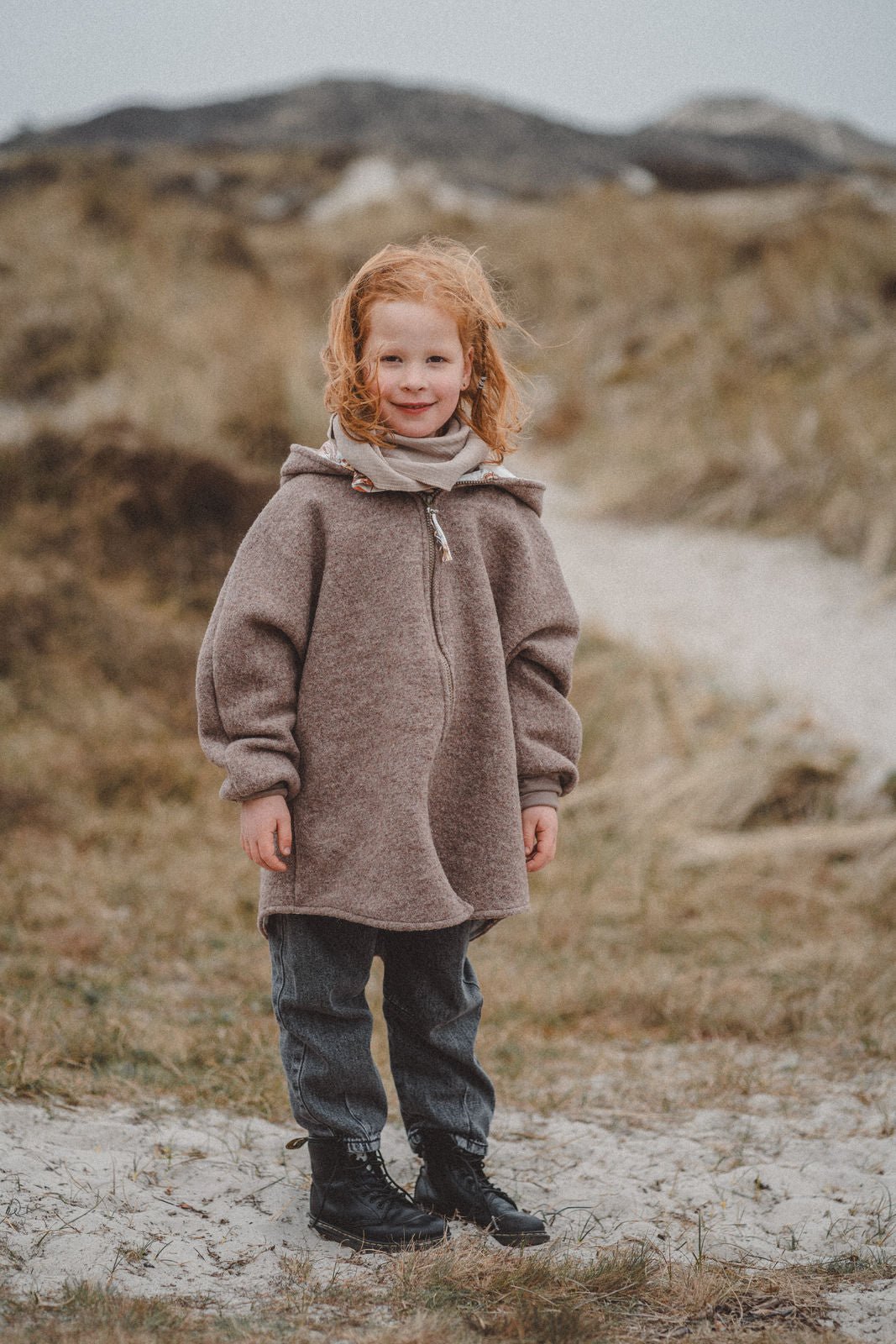 Wollwalkjacke zotteliges Pony - Räuberkinder