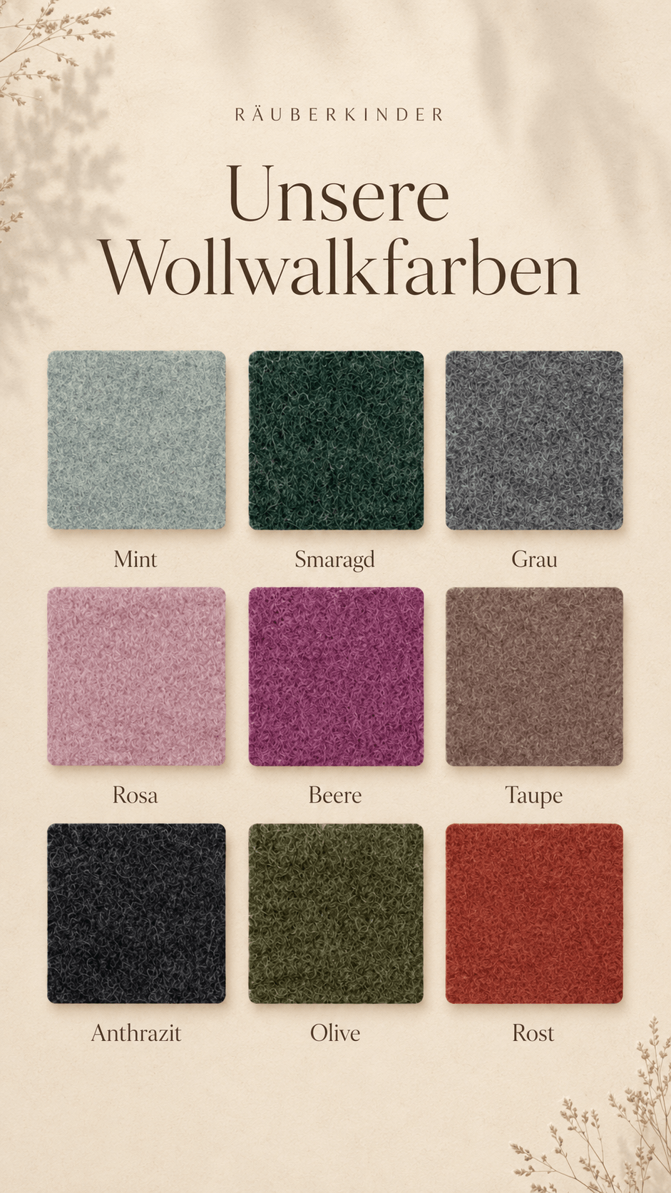 Wollwalkmantel nach Wahl – Sonderaktion - Räuberkinder 2