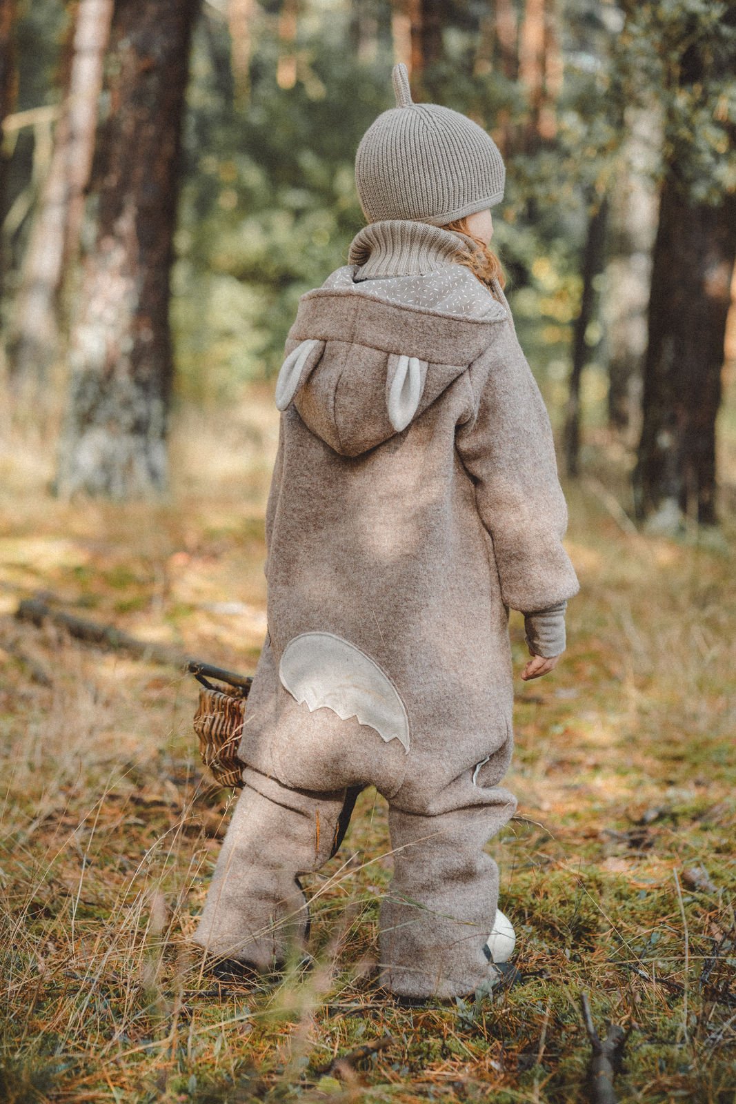 Wollwalkoverall lustiges Eichhörnchen - Räuberkinder