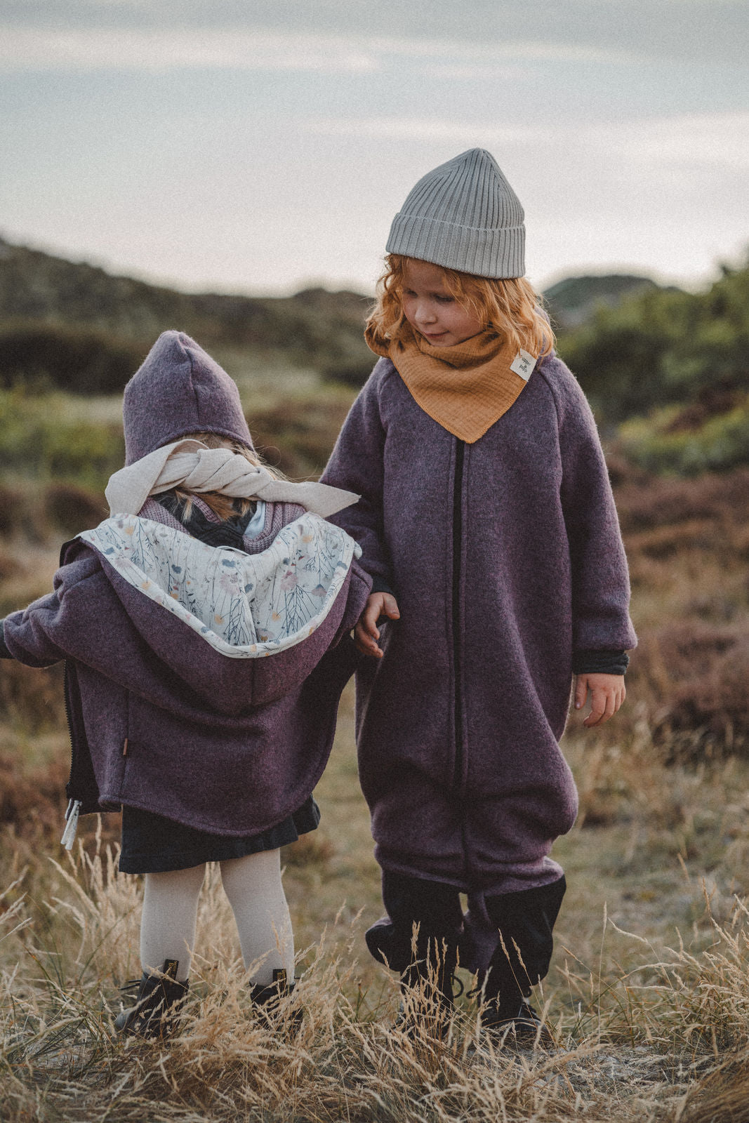 Woolwalk jacket mauve / wildflowers