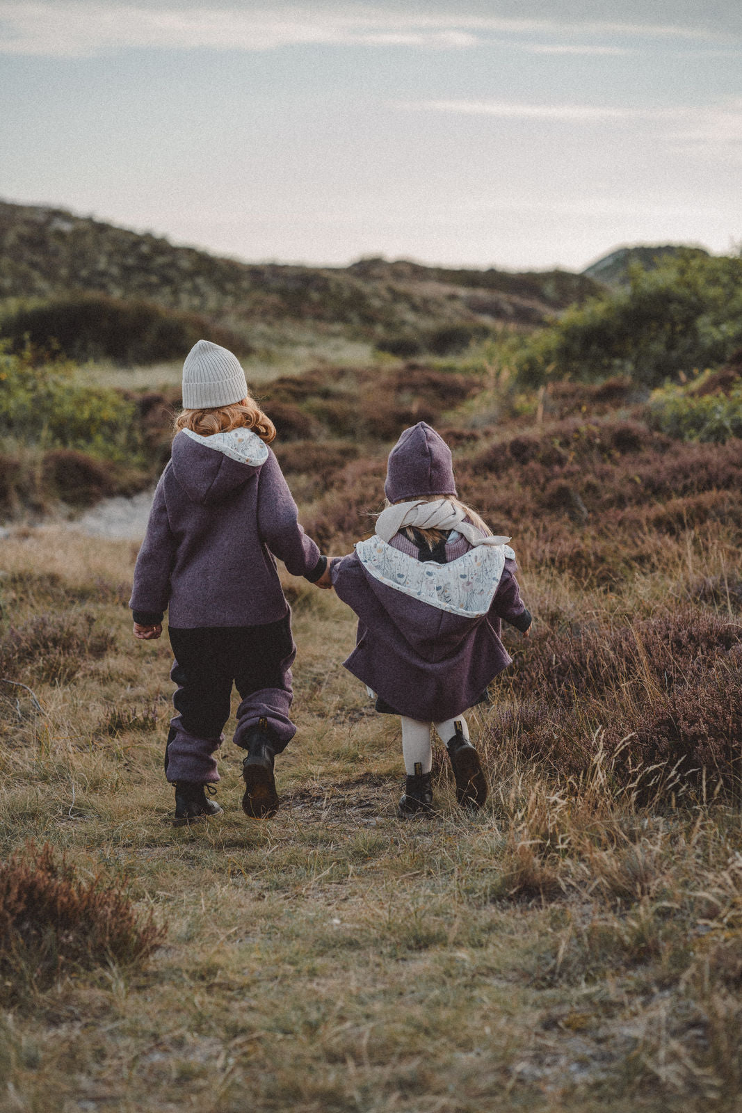 Woolwalk jacket mauve / wildflowers