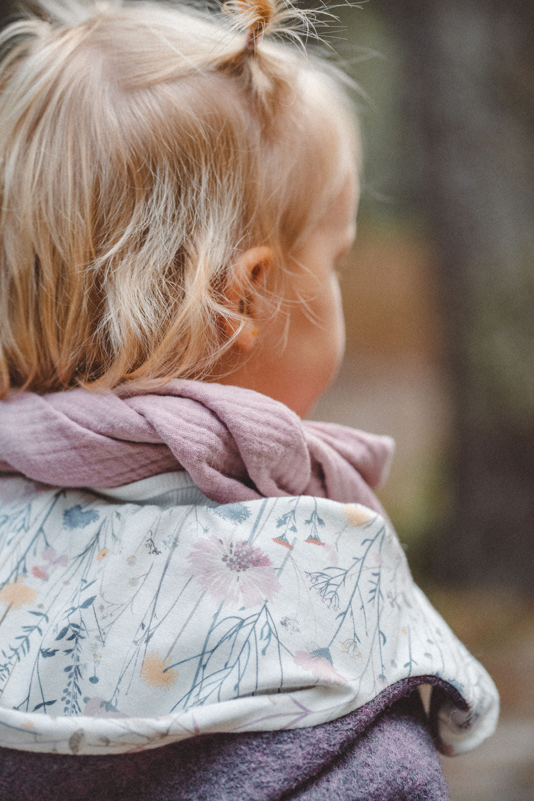 Matschkind woolen overall mauve / wildflowers