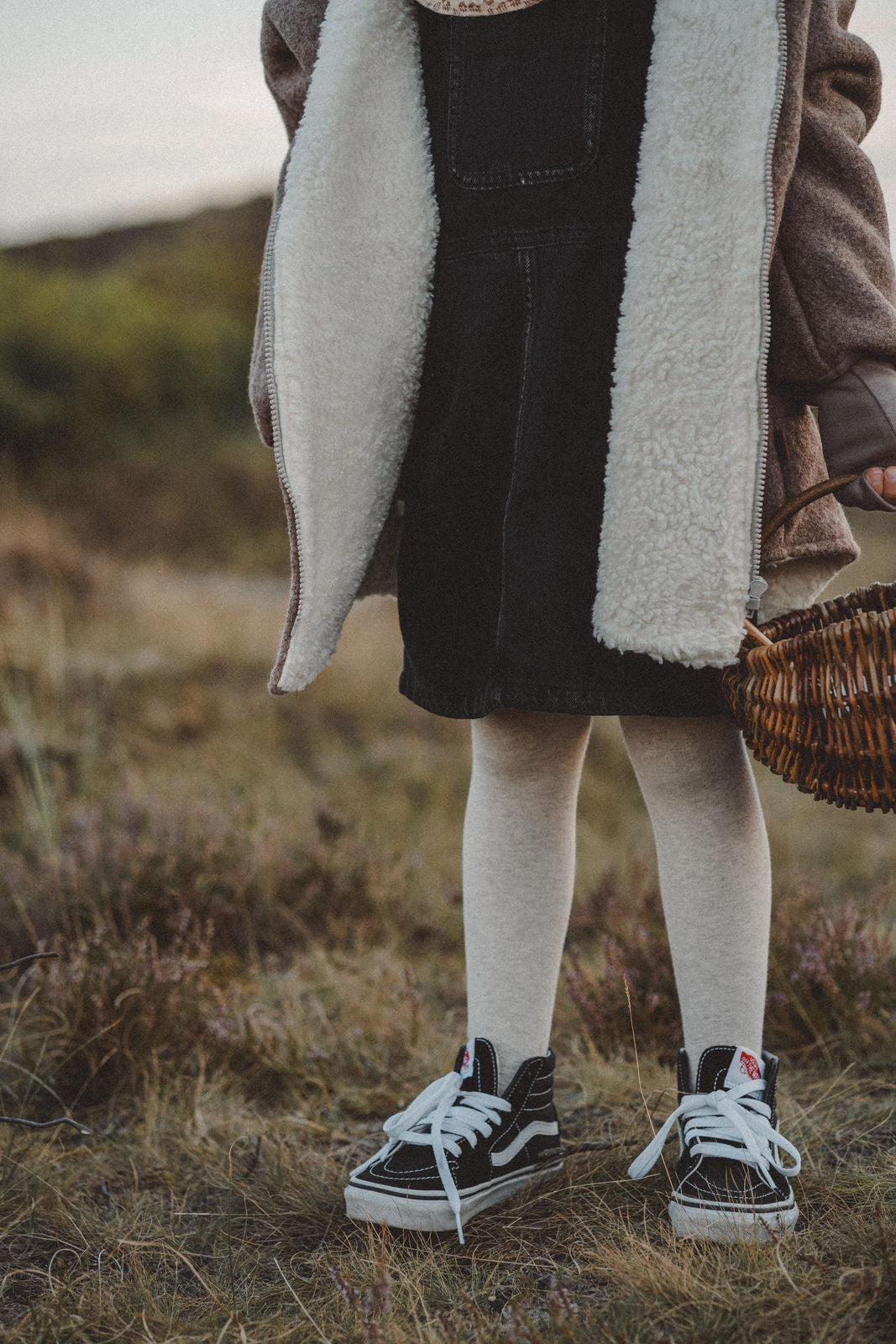 Wollwalkjacke Taupe /Teddyfell