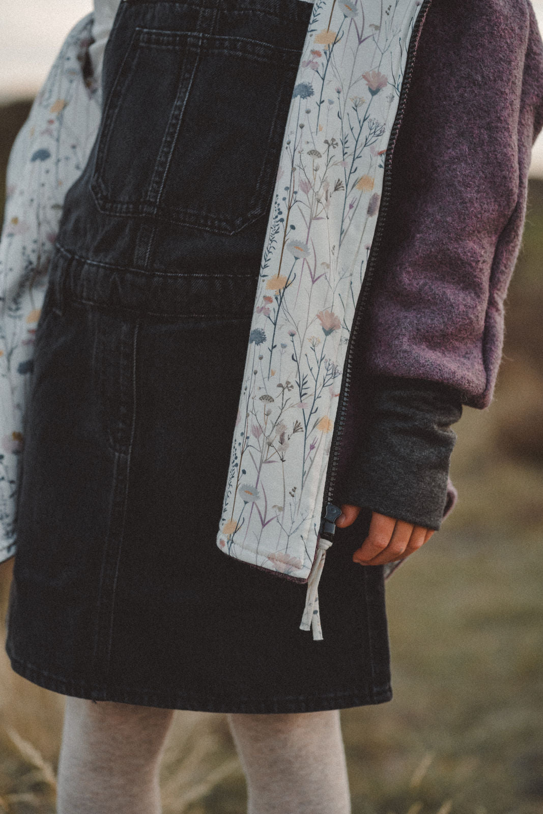 Woolwalk jacket mauve / wildflowers