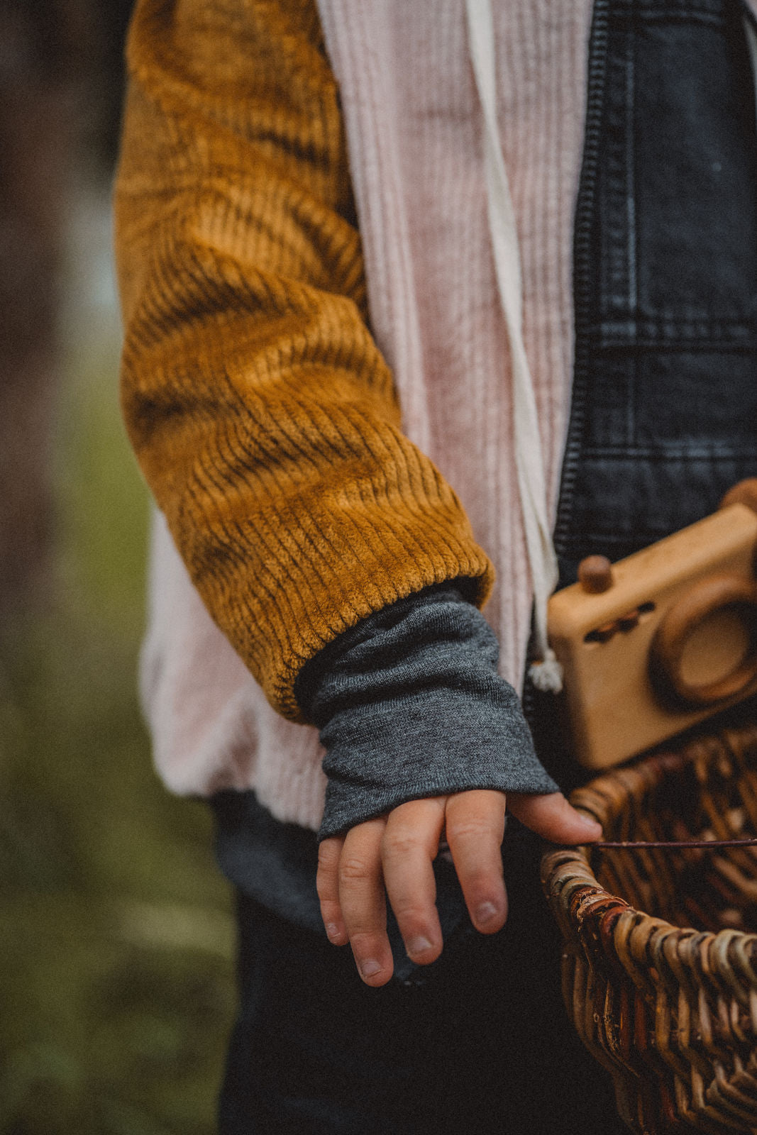 Collegejacke Caramel / Altrosa