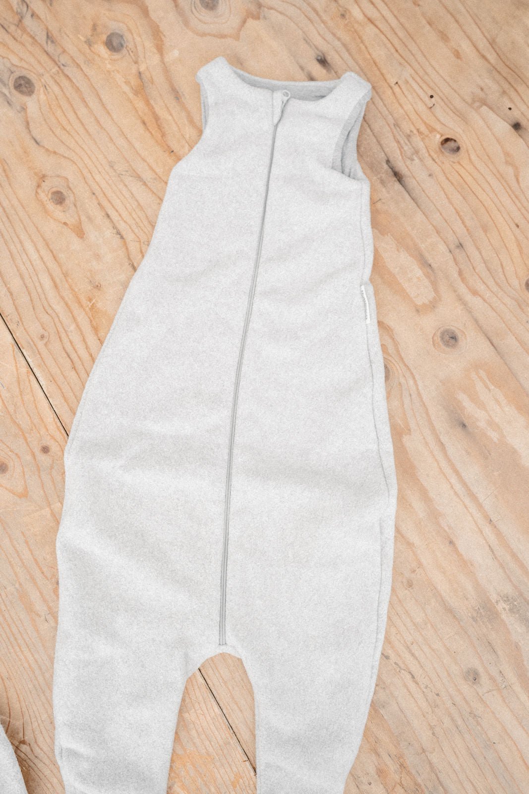 B - Ware / Schlafsack mit Fuß aus 100% GOTS Baumwollfleece - Räuberkinder