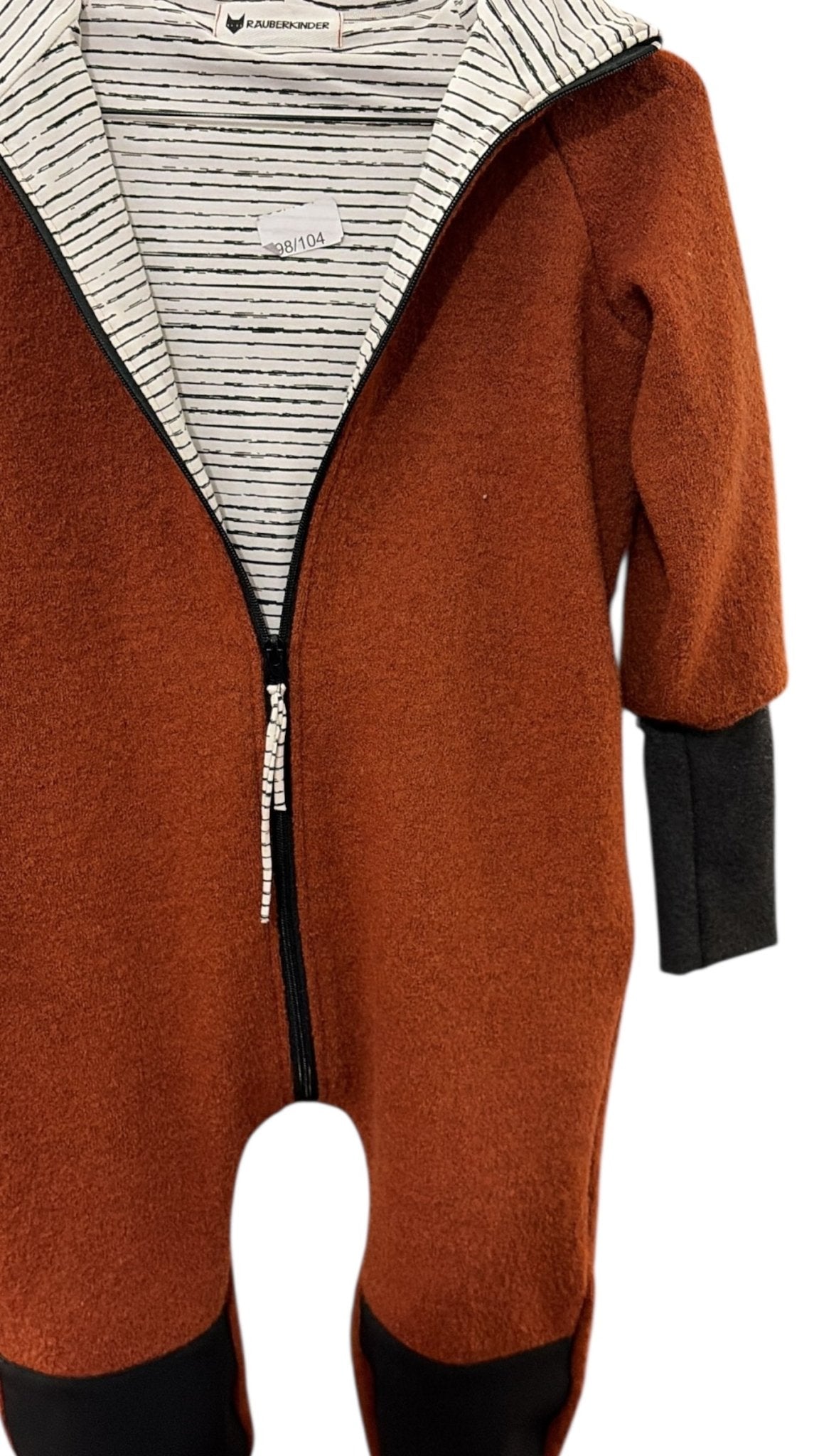 B - Ware / Wollwalk Overall Fuchs 98/104 - Räuberkinder