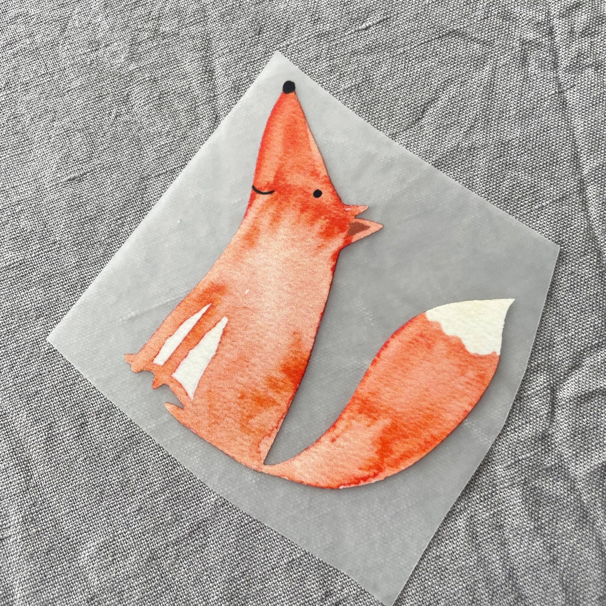Bügelbild Fuchs - Räuberkinder 1
