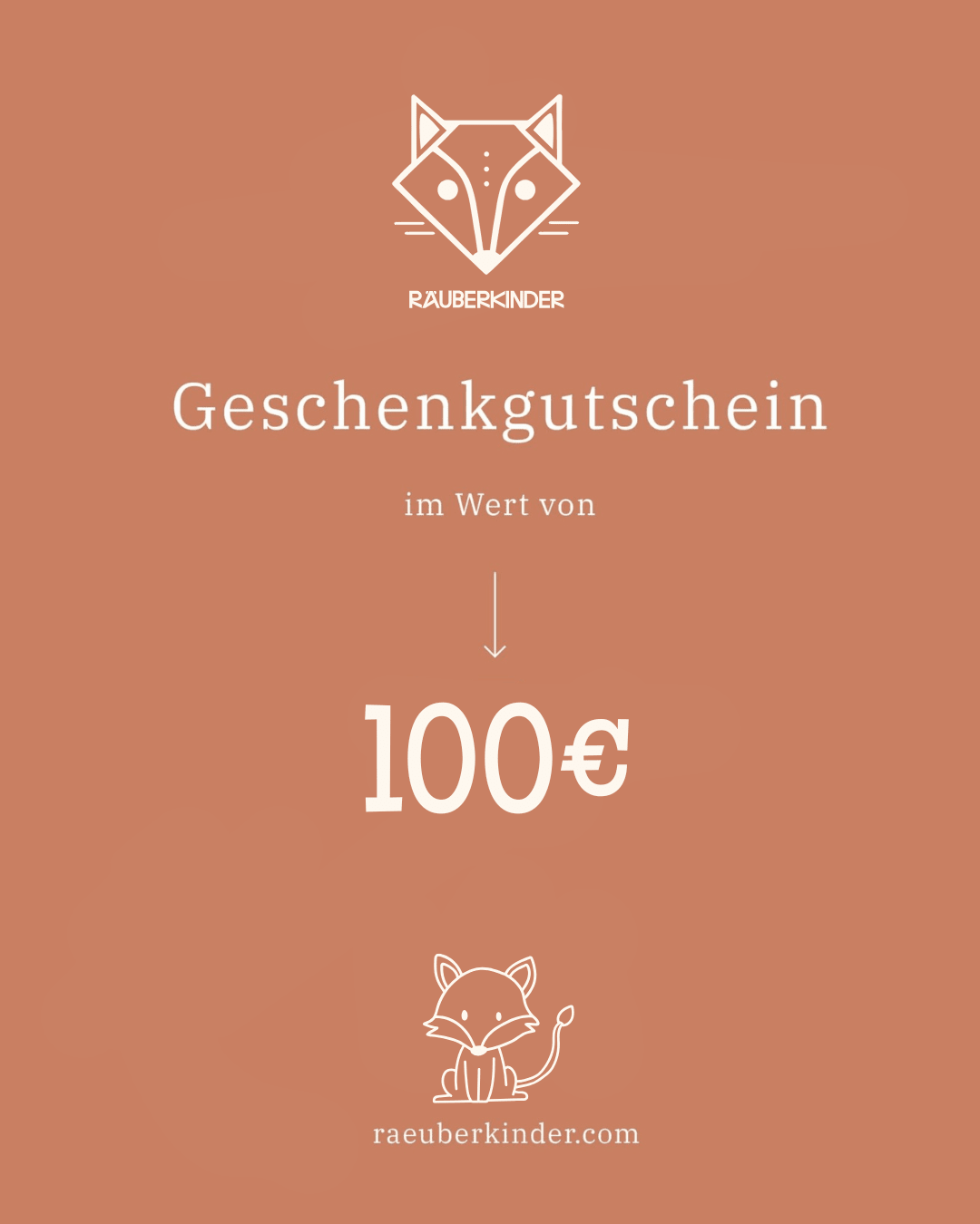 Geschenkgutschein - Räuberkinder