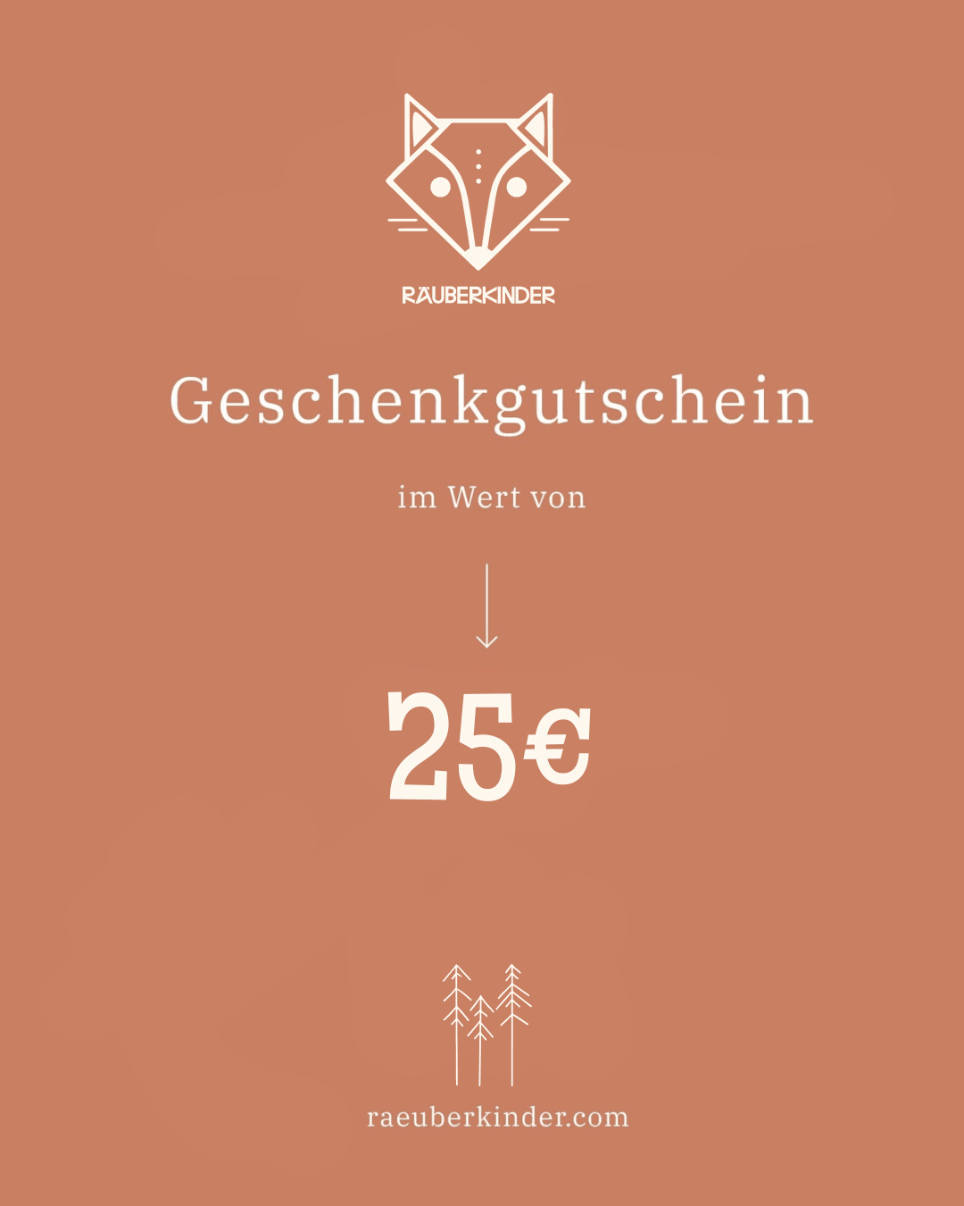 Geschenkgutschein - Räuberkinder