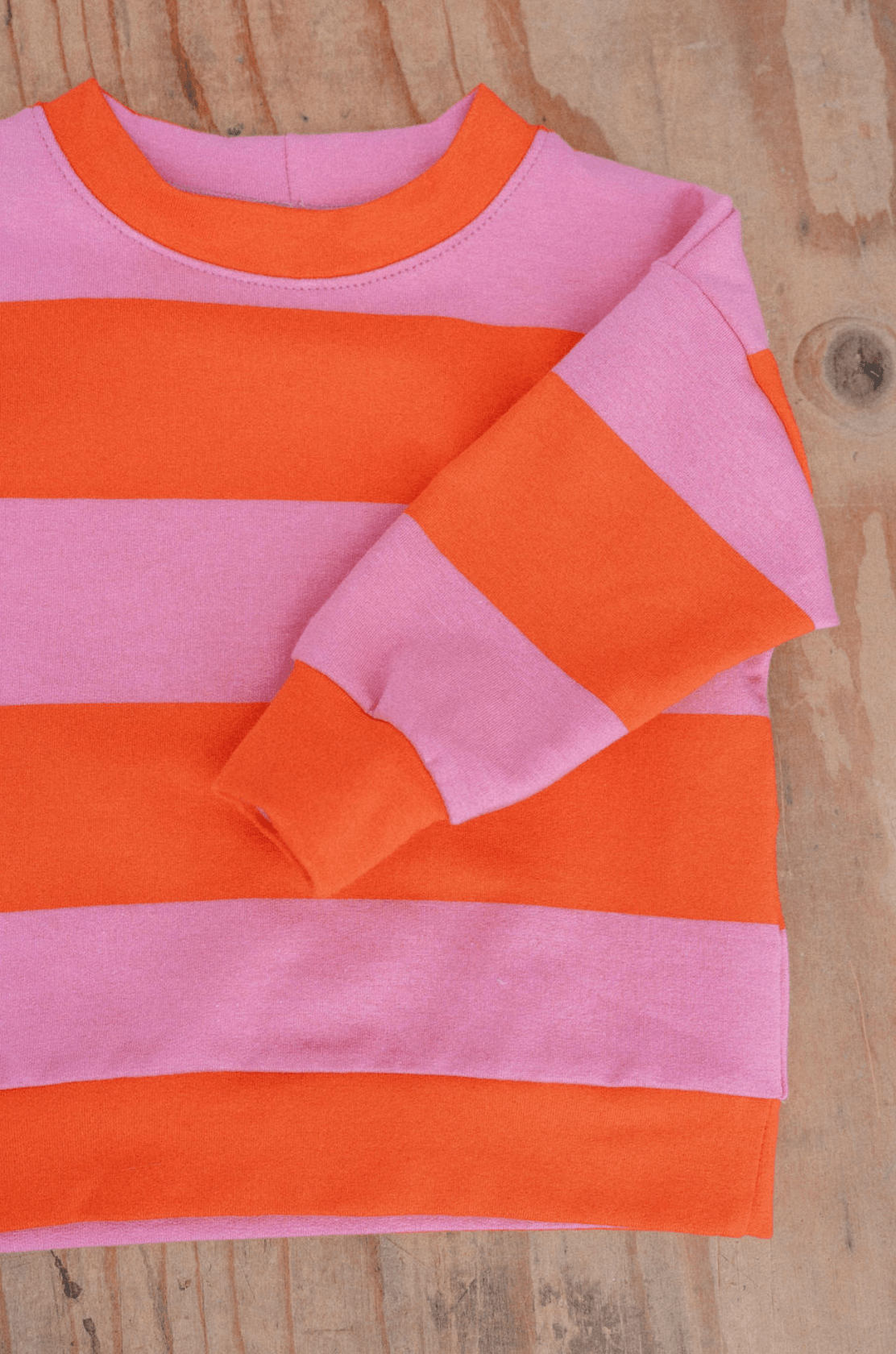 Mom & Me Kollektion! Oversize Sweatshirt Kinder Pink – Partnerlook Mutter & Kind - Räuberkinder