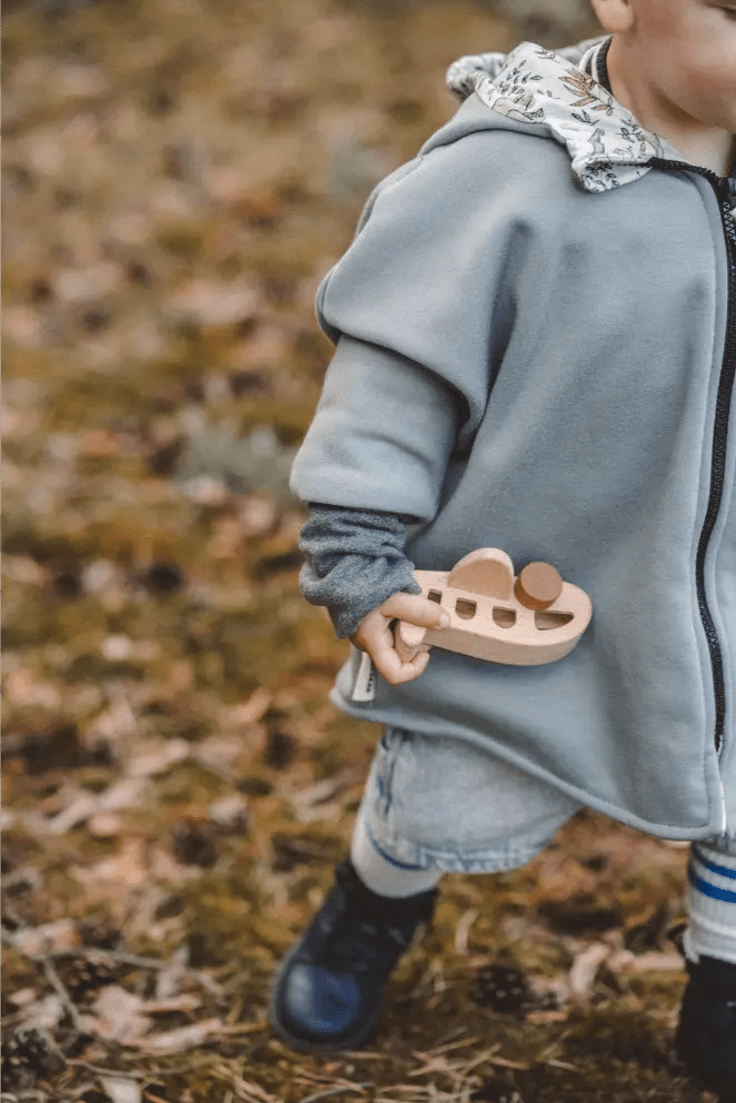 Oversize Sweatjacke Kinder Mint Dinoparty - Jacke - Räuberkinder 4