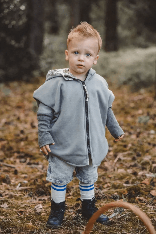 Oversize Sweatjacke Kinder Mint Dinoparty - Jacke - Räuberkinder 2
