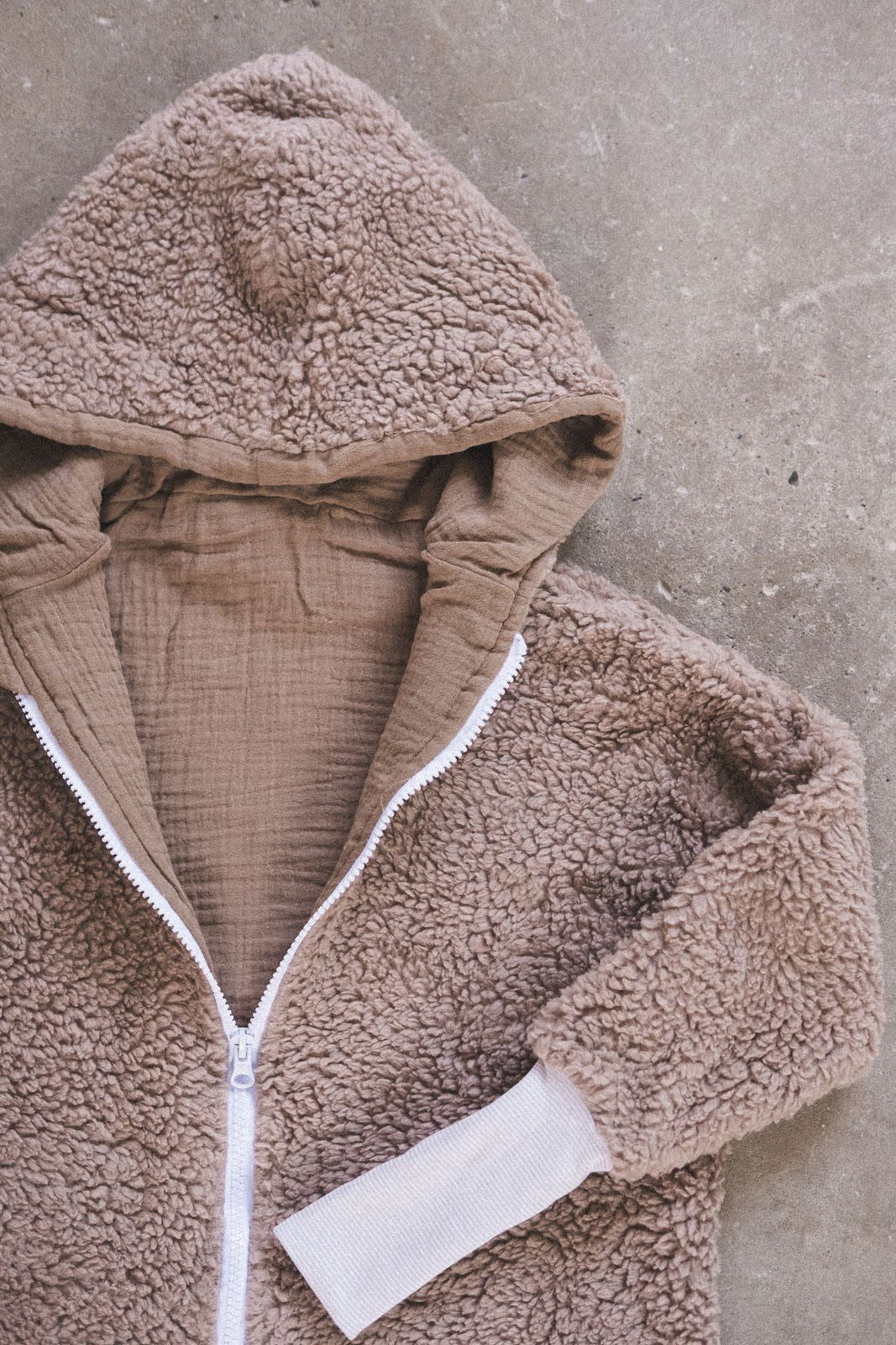 Oversizejacke Teddyfell Sand - Räuberkinder