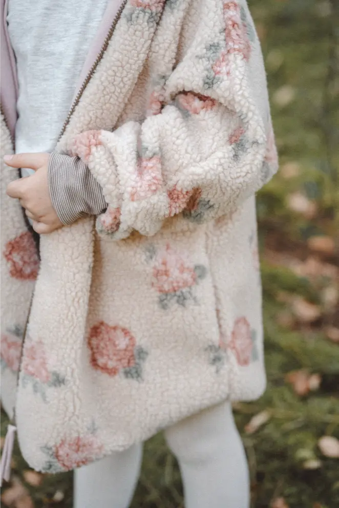 Teddyjacke Kinder Rose