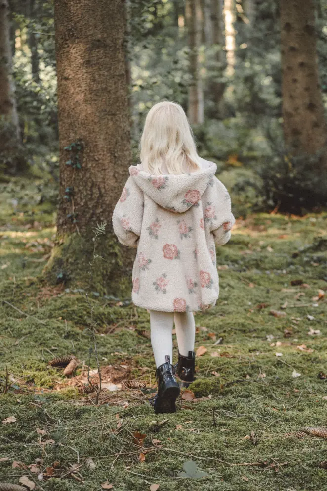 Teddyjacke Kinder Rose