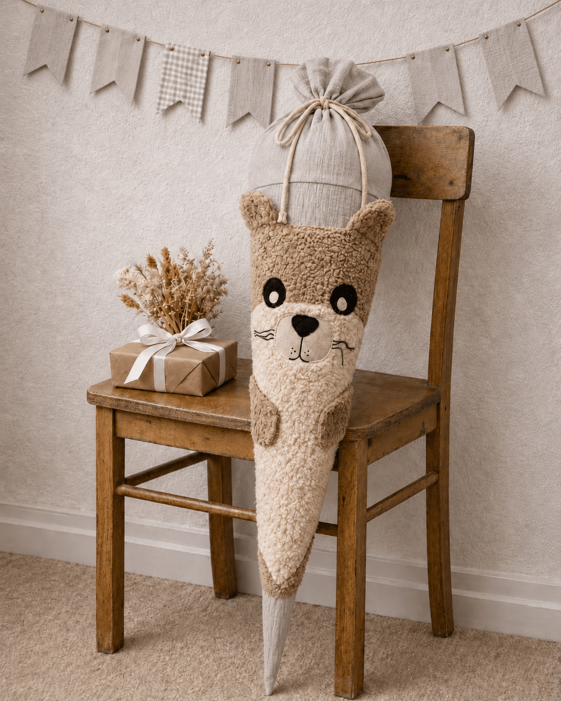 Schultüte Otter aus Teddyfell mit Kissenfunktion - Schultüte - Räuberkinder 5