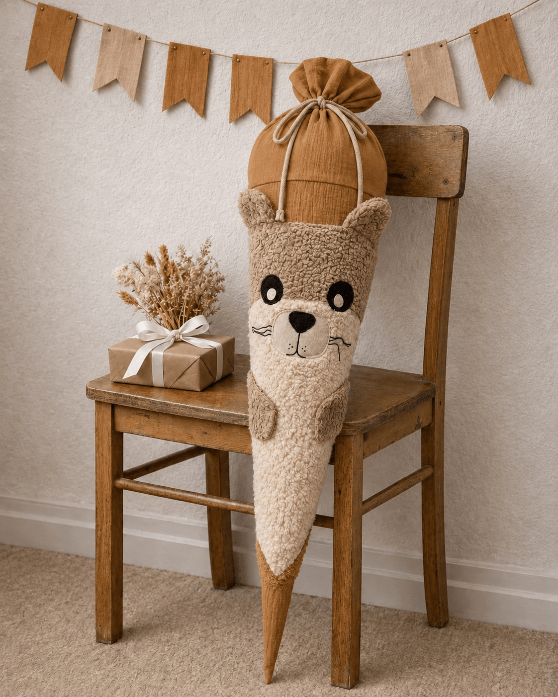 Schultüte Otter aus Teddyfell mit Kissenfunktion - Schultüte - Räuberkinder 4