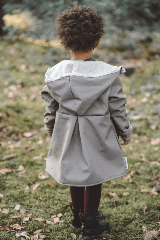 Softshellmantel Kinder Taupe mit Sand - Bekleidung & Accessoires - Räuberkinder 1