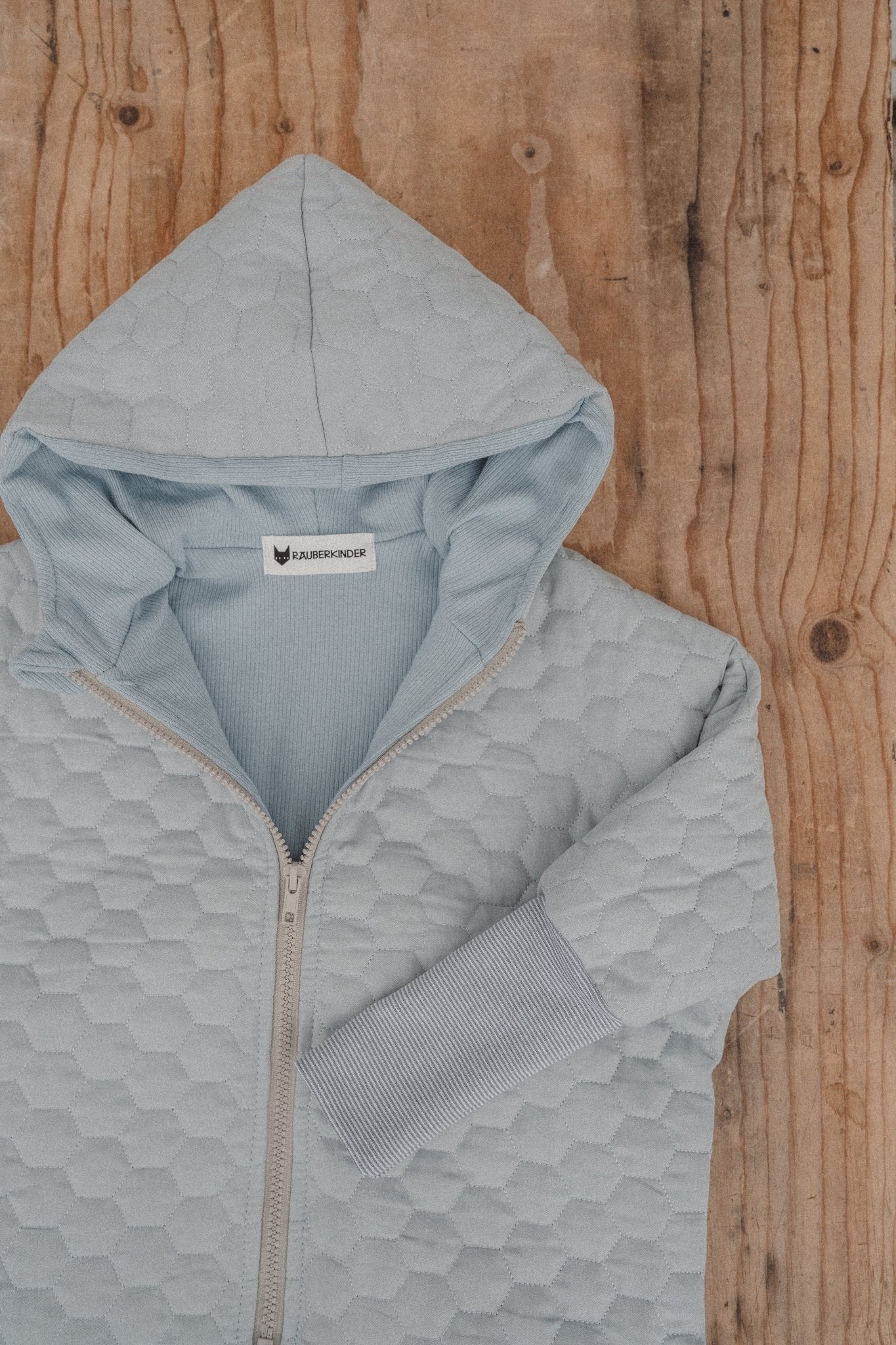 Steppjacke für Kinder aus 100% Baumwolle – Oversize & mitwachsend | Räuberkinder - Räuberkinder