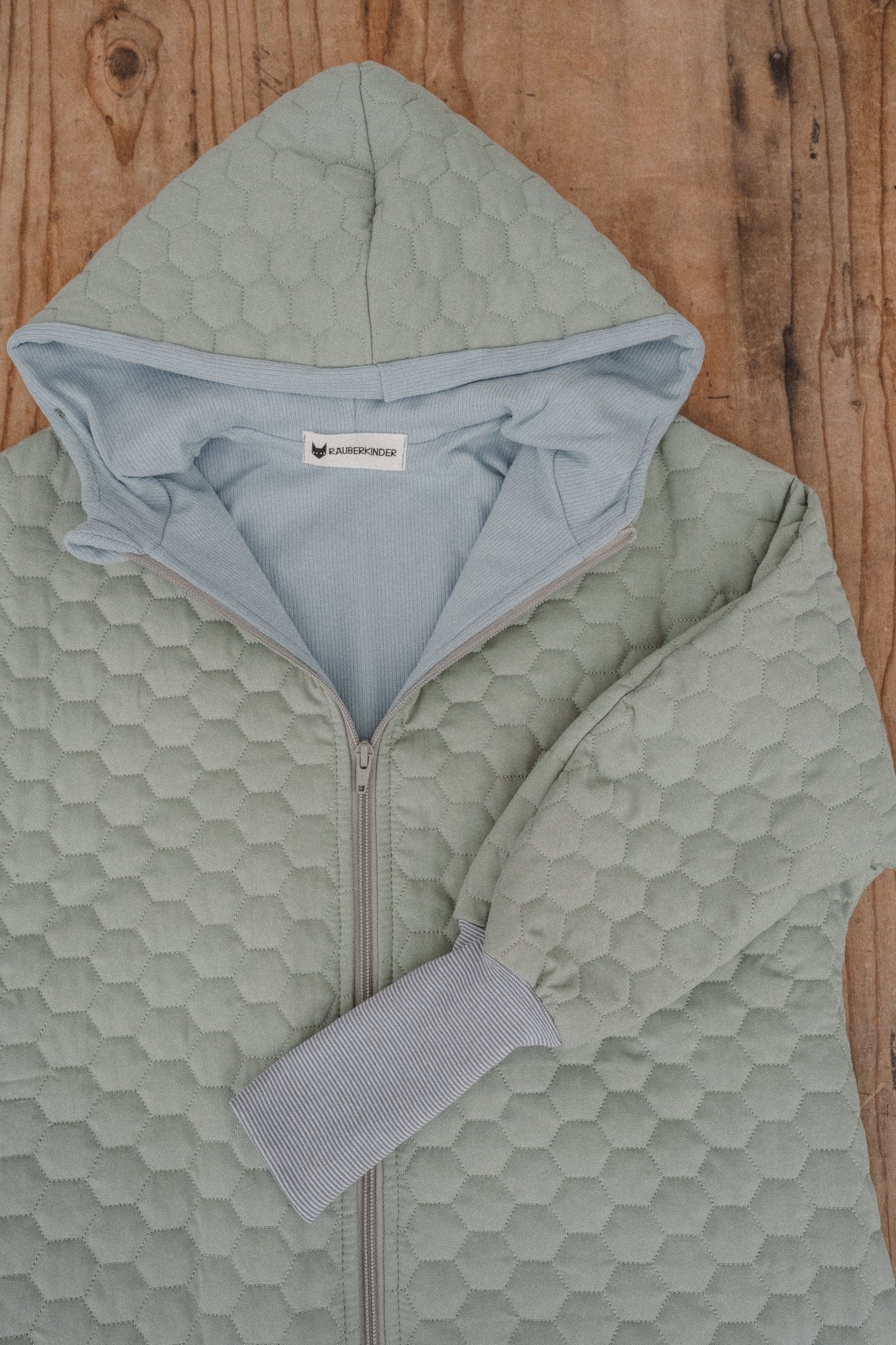 Steppjacke für Kinder aus 100% Baumwolle – Oversize & mitwachsend | Räuberkinder - Räuberkinder