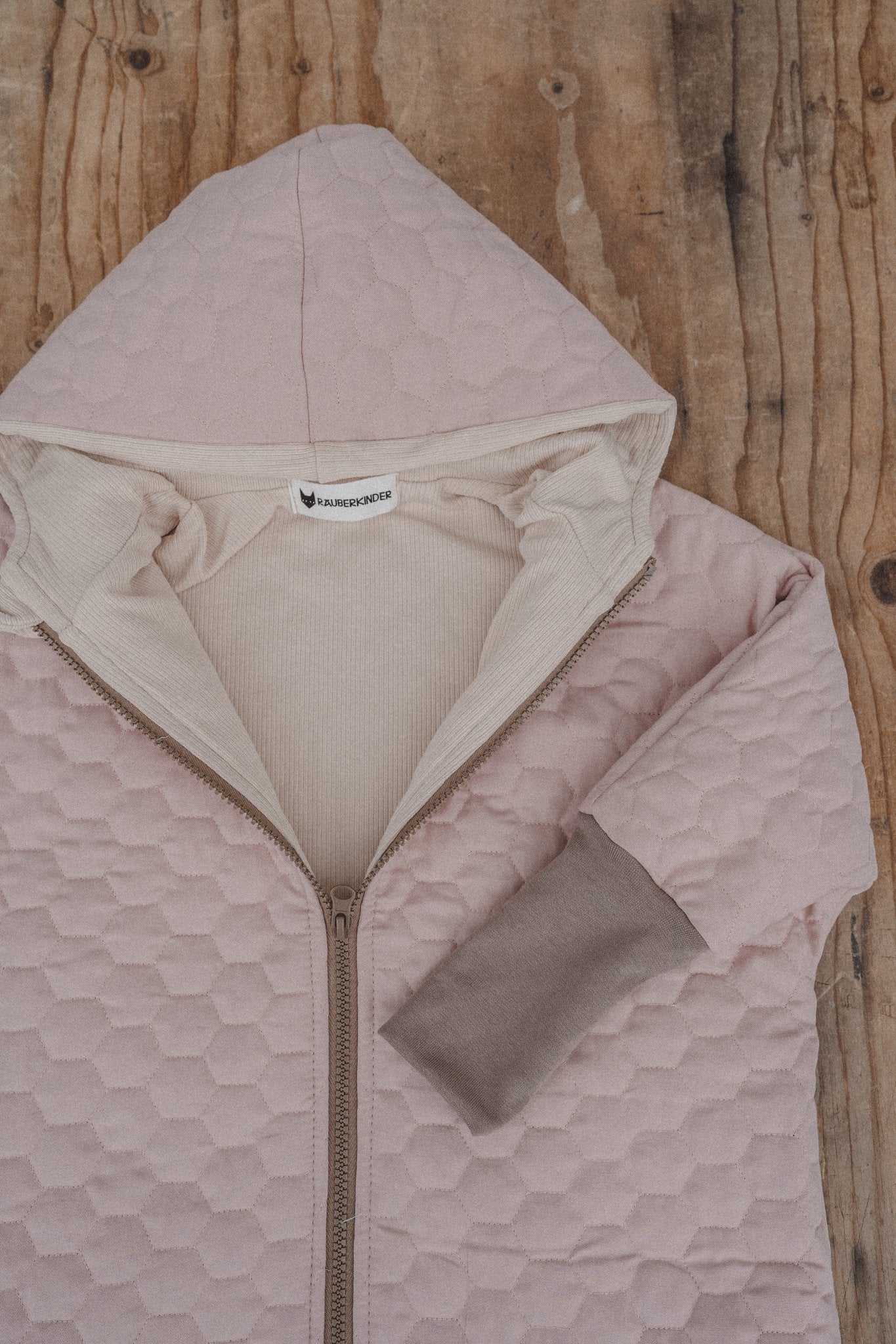 Steppjacke für Kinder aus 100% Baumwolle – Oversize & mitwachsend | Räuberkinder - Räuberkinder