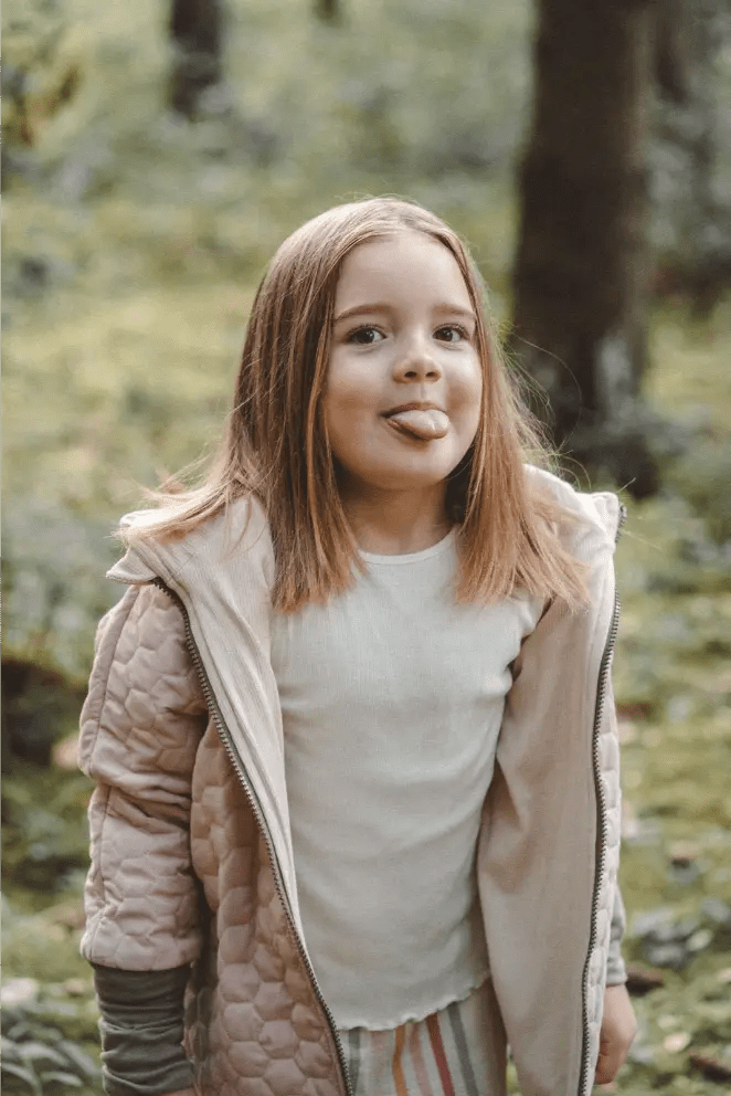 Steppjacke Kinder aus Baumwolle Rosa - Jacke - Räuberkinder 3