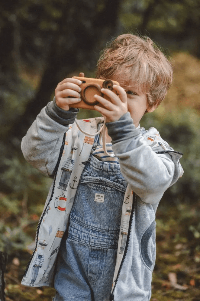 Sweatjacke Kletterkind Grau Moin - Räuberkinder 3