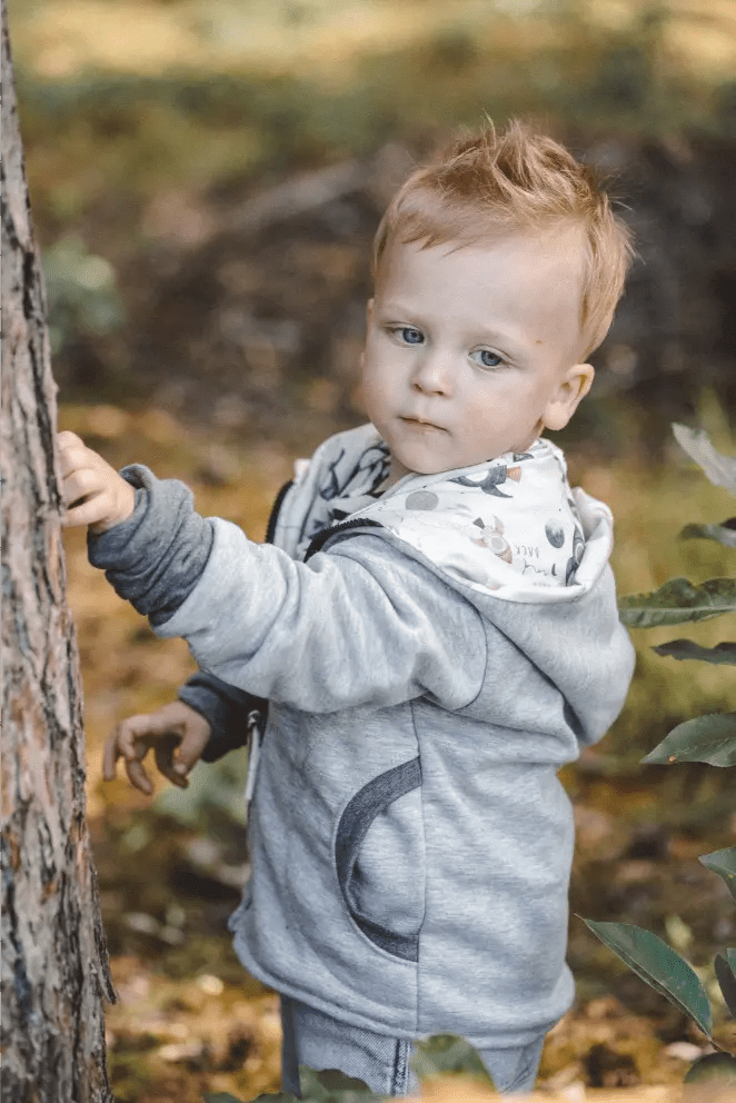 Sweatjacke Kletterkind Grau Rakete - Räuberkinder 1