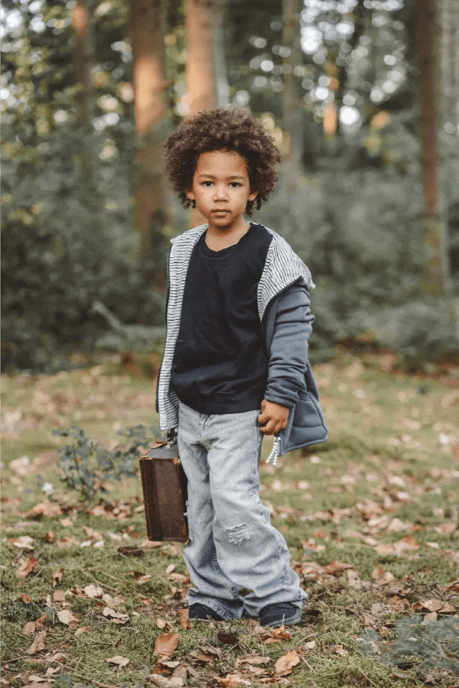Sweatjacke Klettermax Olive Streifenhörnchen - Räuberkinder 3