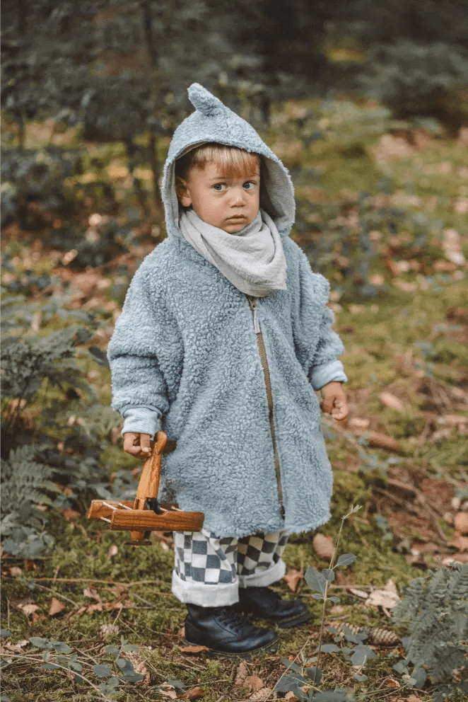 Teddyfelljacke Drolliger Dino Kinder - Jacke - Räuberkinder 2