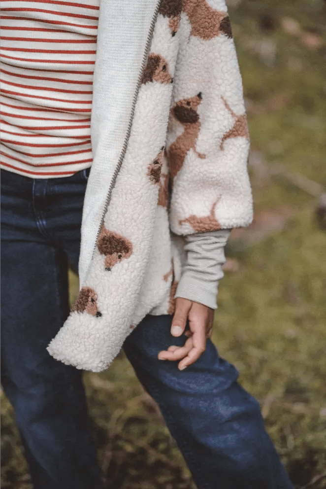 Teddyjacke Kinder Dackel - Räuberkinder 5