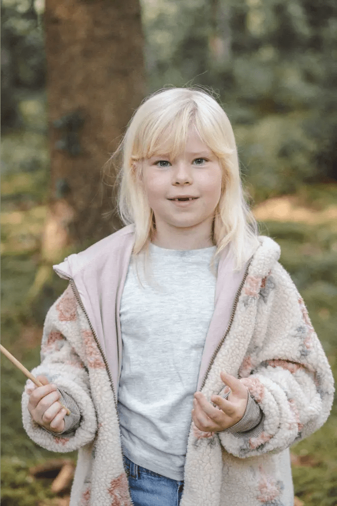 Teddyjacke Kinder Rose - Räuberkinder 5
