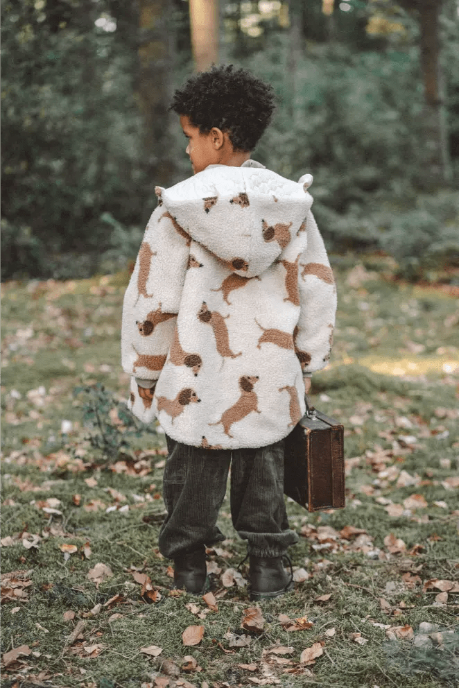 Wendejacke / Teddyjacke Kinder Dackel - Räuberkinder 3