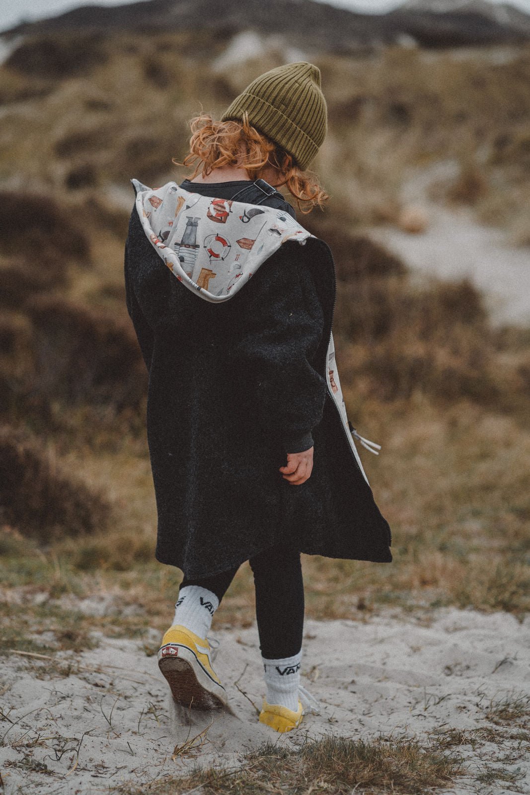 Wollwalkjacke Anthrazit / Moin - Räuberkinder