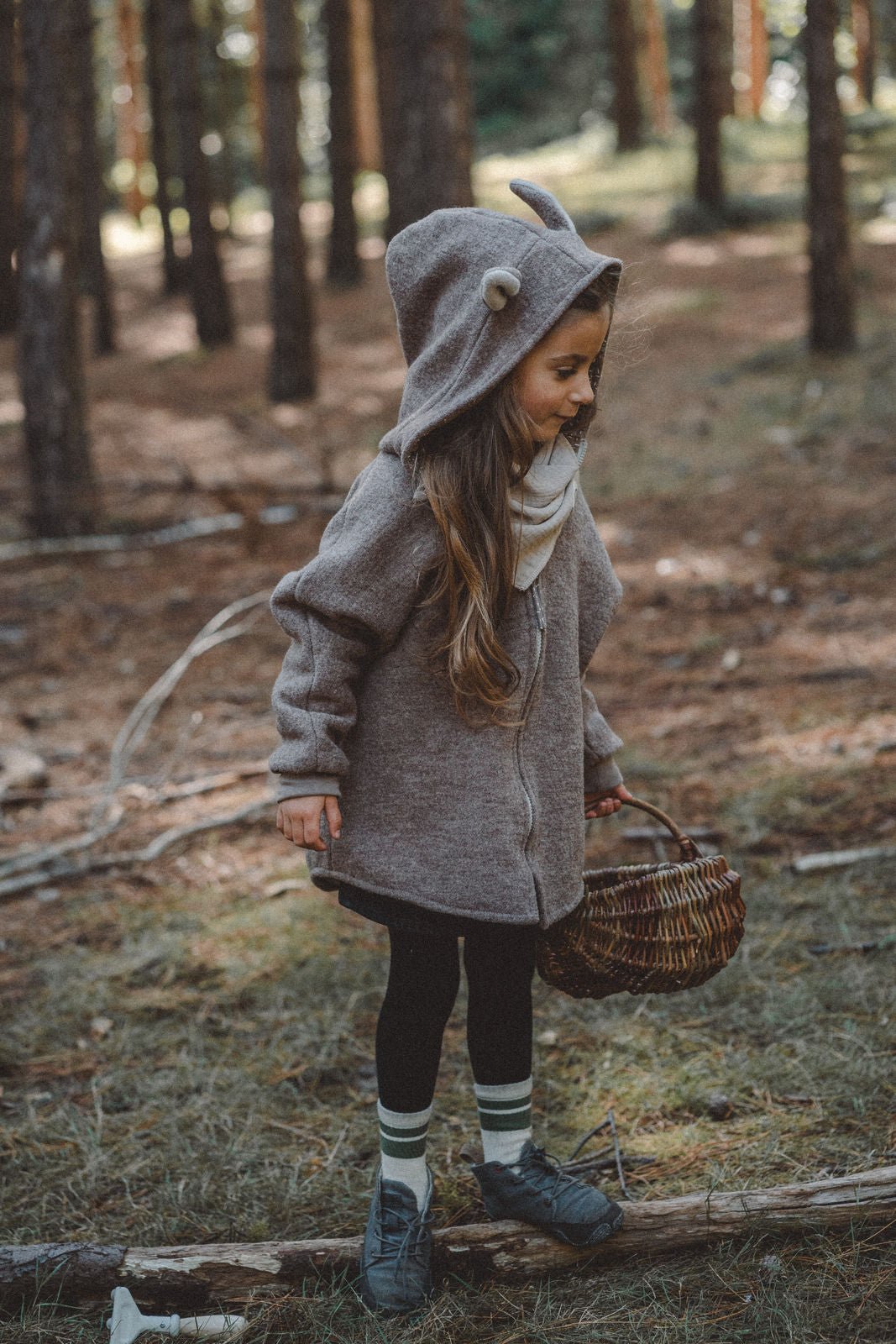 Wollwalkjacke Eichhörnchen - Räuberkinder