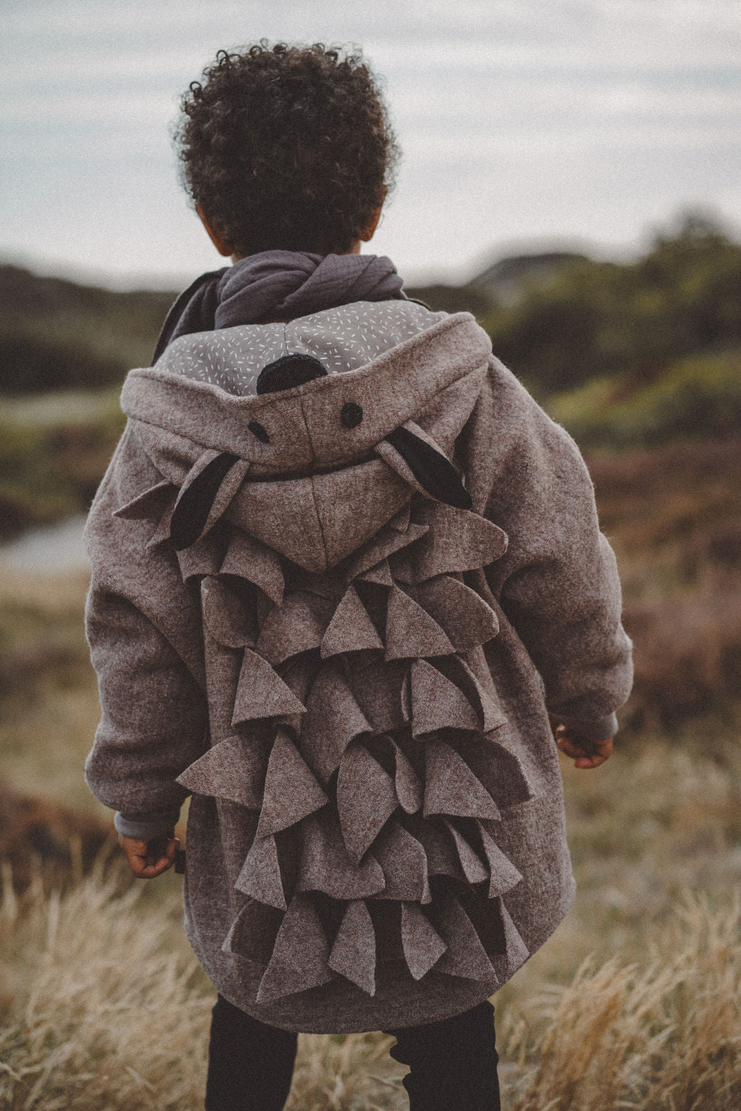 Wollwalkjacke Igel - Räuberkinder