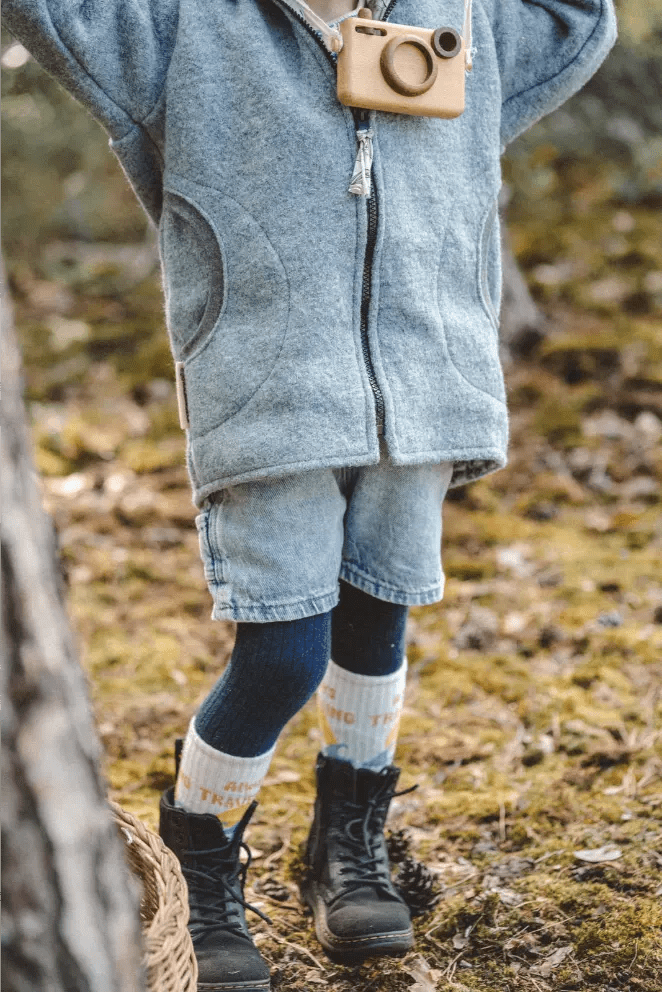 Wollwalkjacke Klettermax Mint / Dino Party - Räuberkinder 5