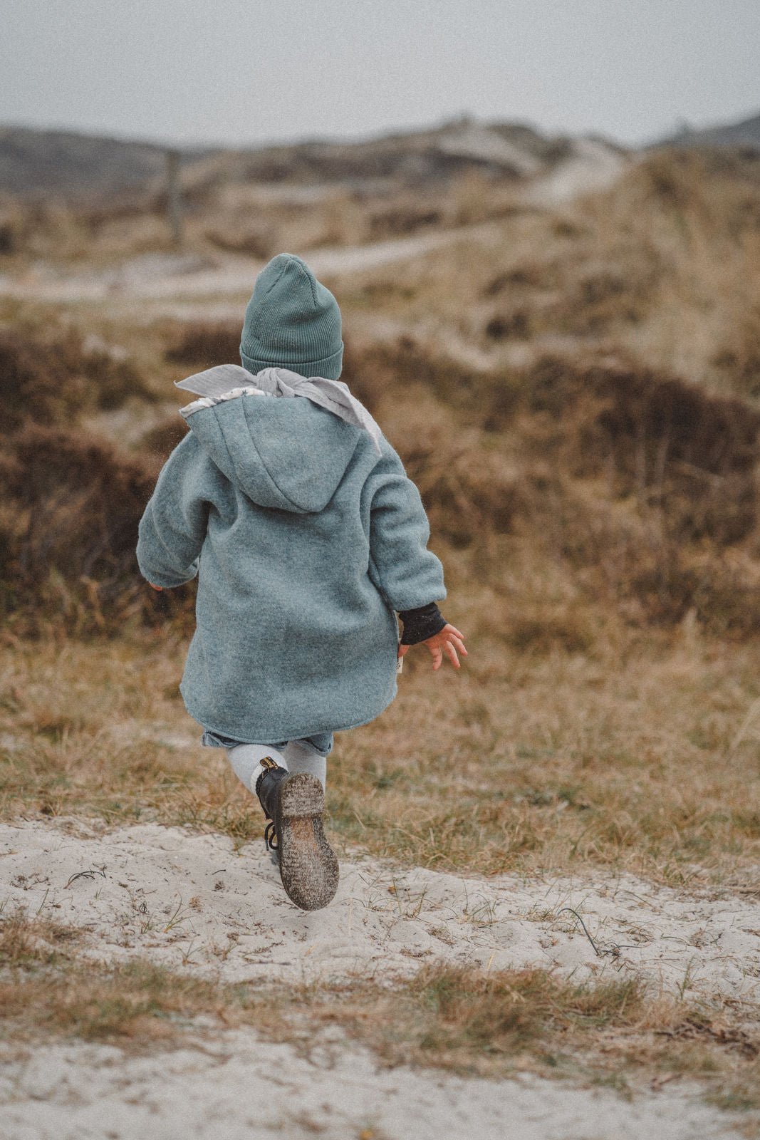 Wollwalkjacke Mint / Ozeanzauber - Räuberkinder