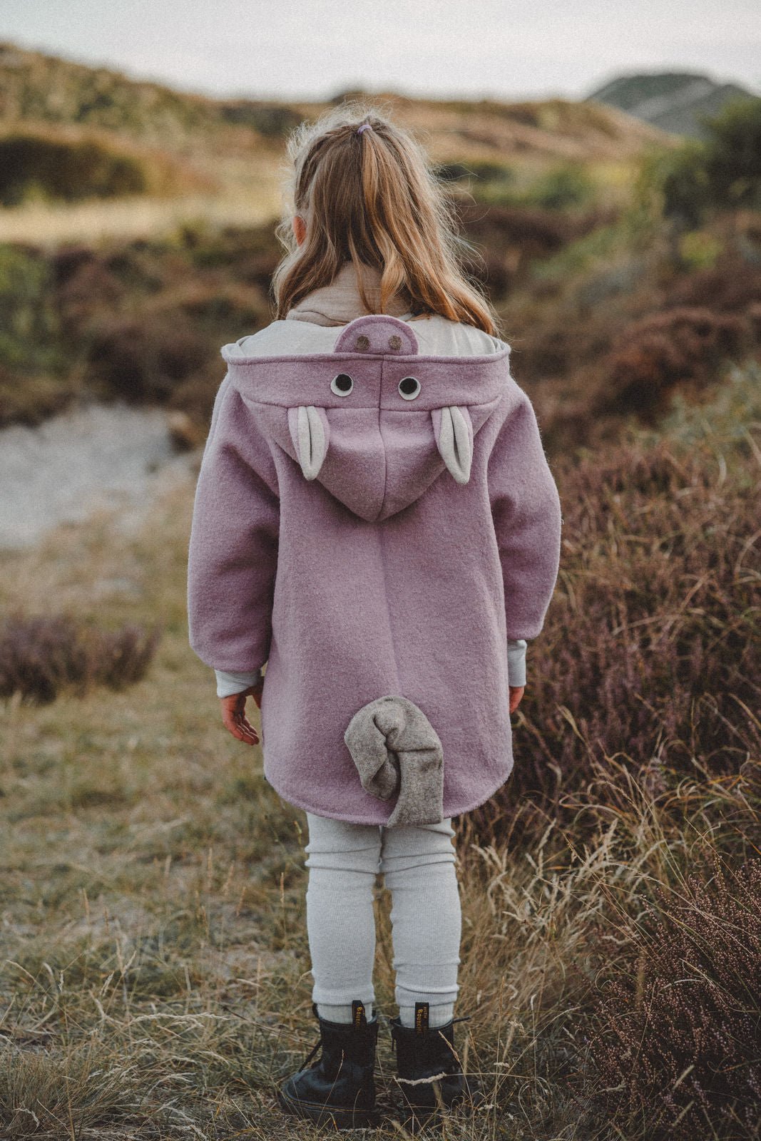 Wollwalkjacke Rosa Rüssel - Räuberkinder