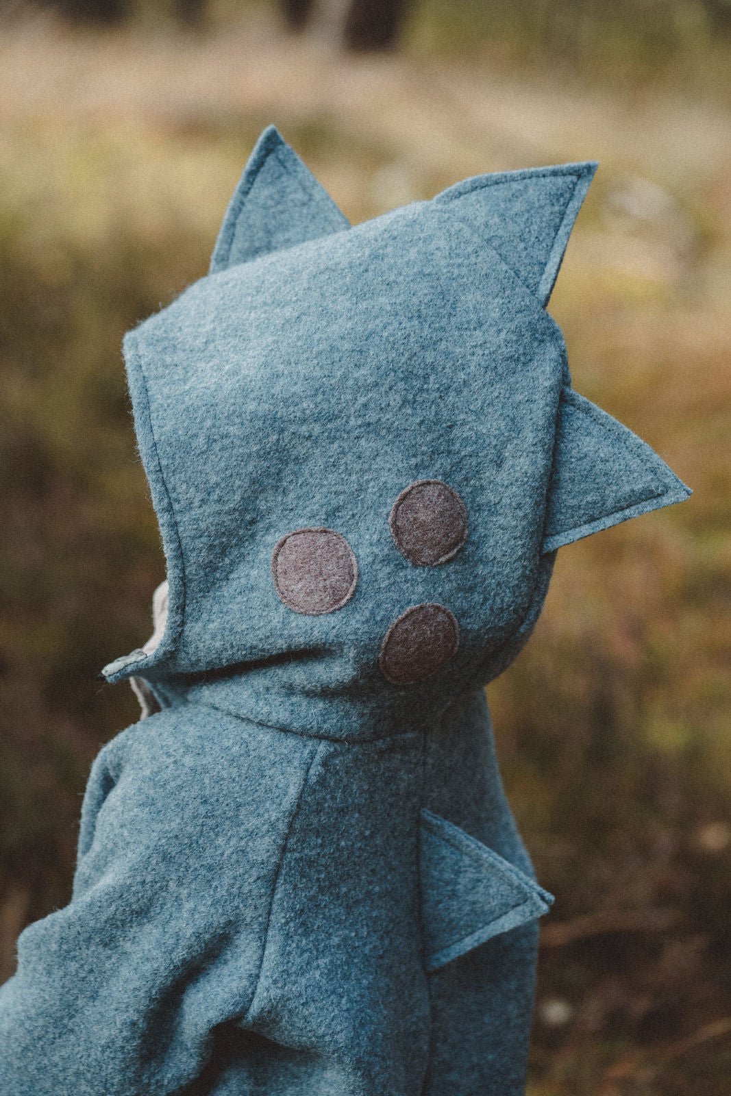 Wollwalkoverall Dino Mint - Räuberkinder