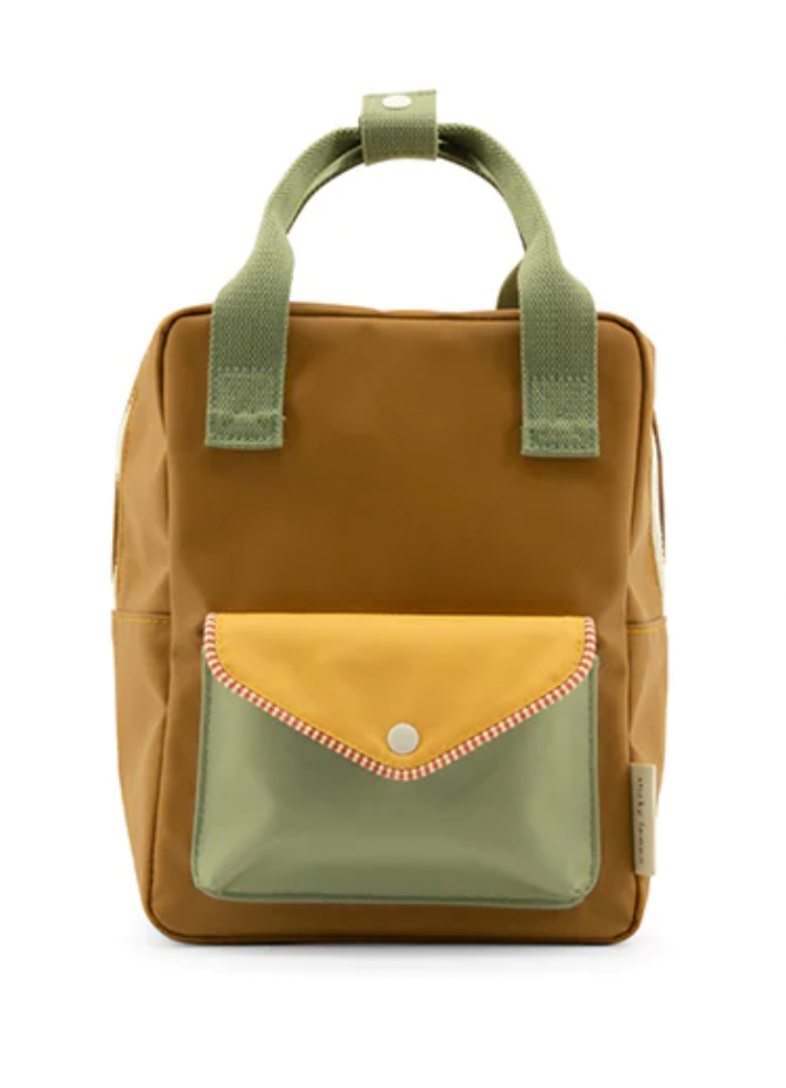 Sticky Lemon - Rucksack "Small Backpack Envelope Collection / Khaki Green" - Ausverkauft
