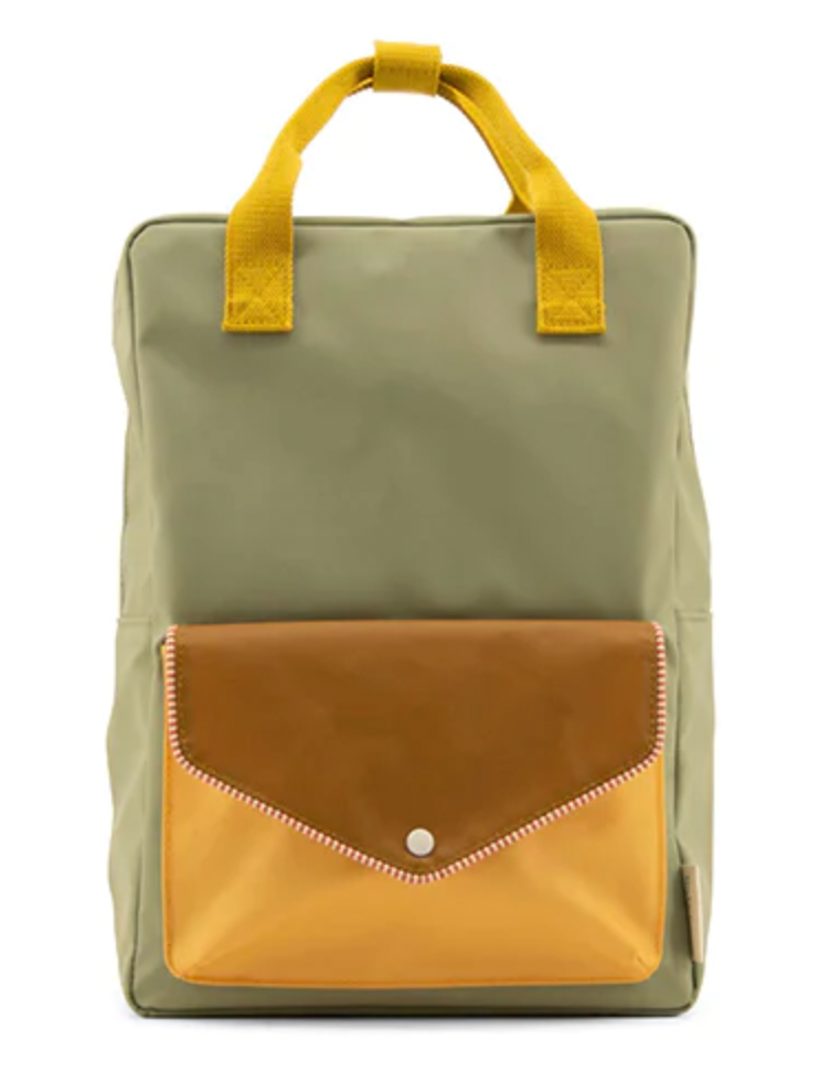 Sticky Lemon - Rucksack "Large Backpack Envelope Collection / Map Green"